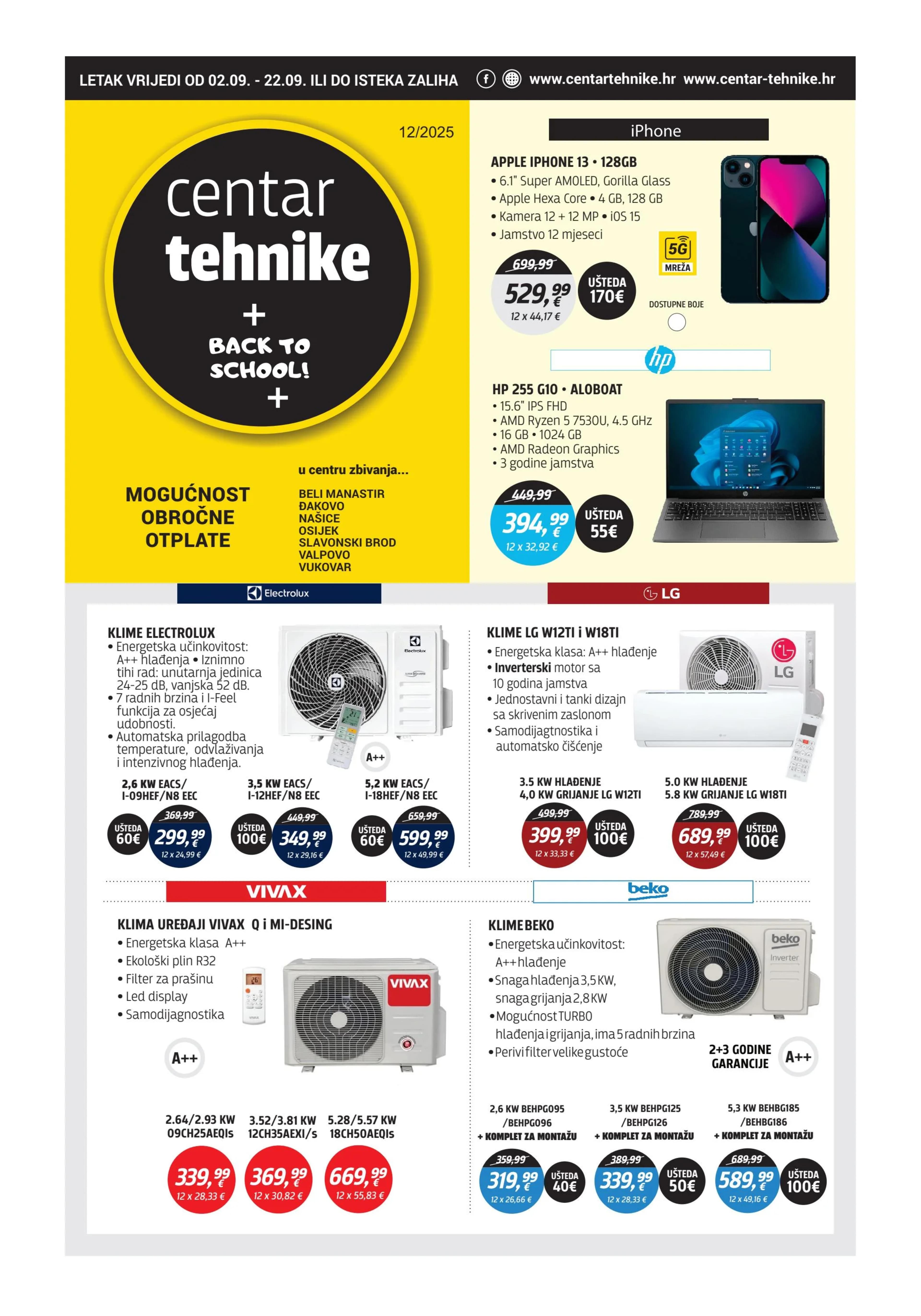 Page from catalog: Akcijska ponuda