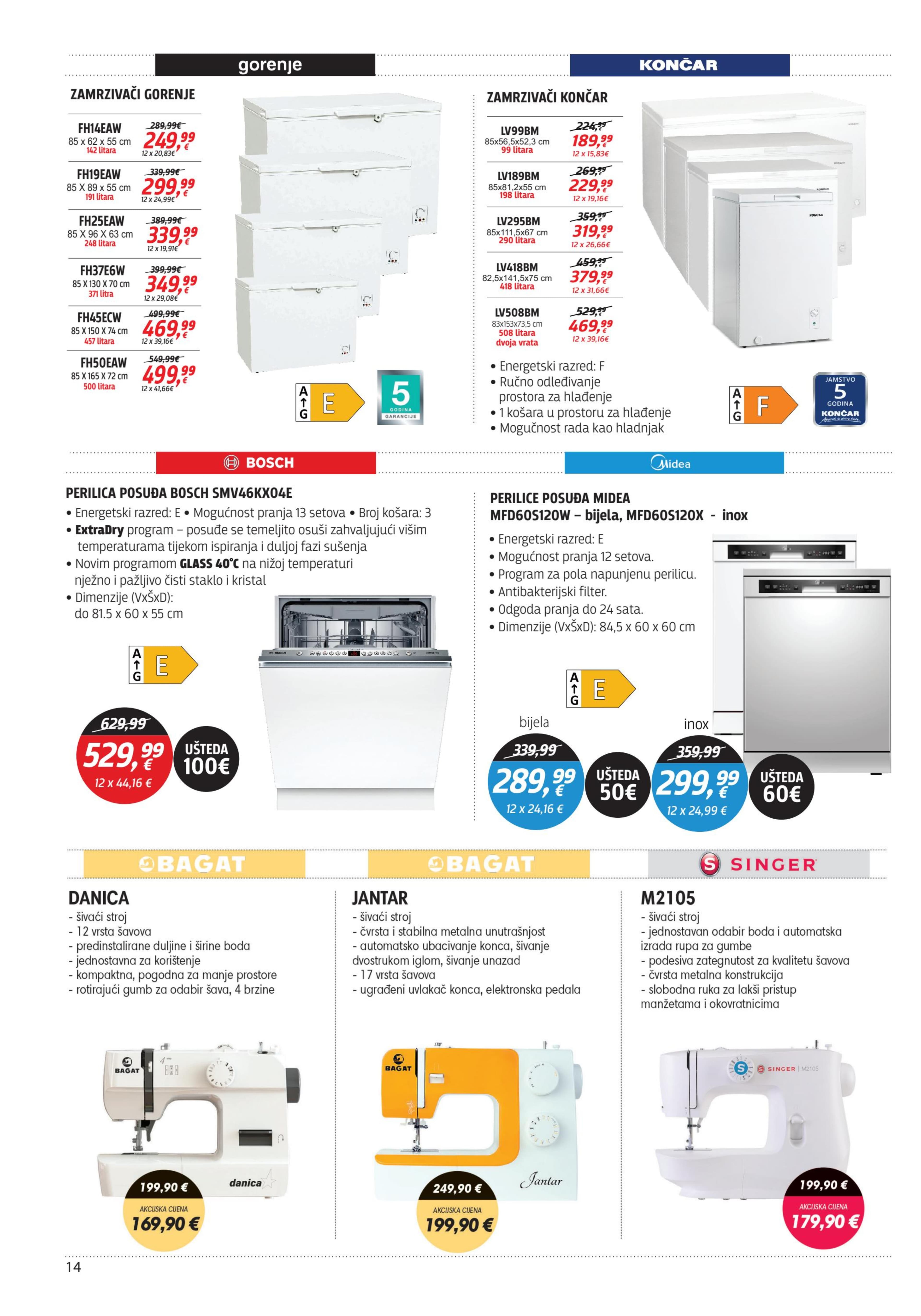 Page from catalog: Akcijska ponuda