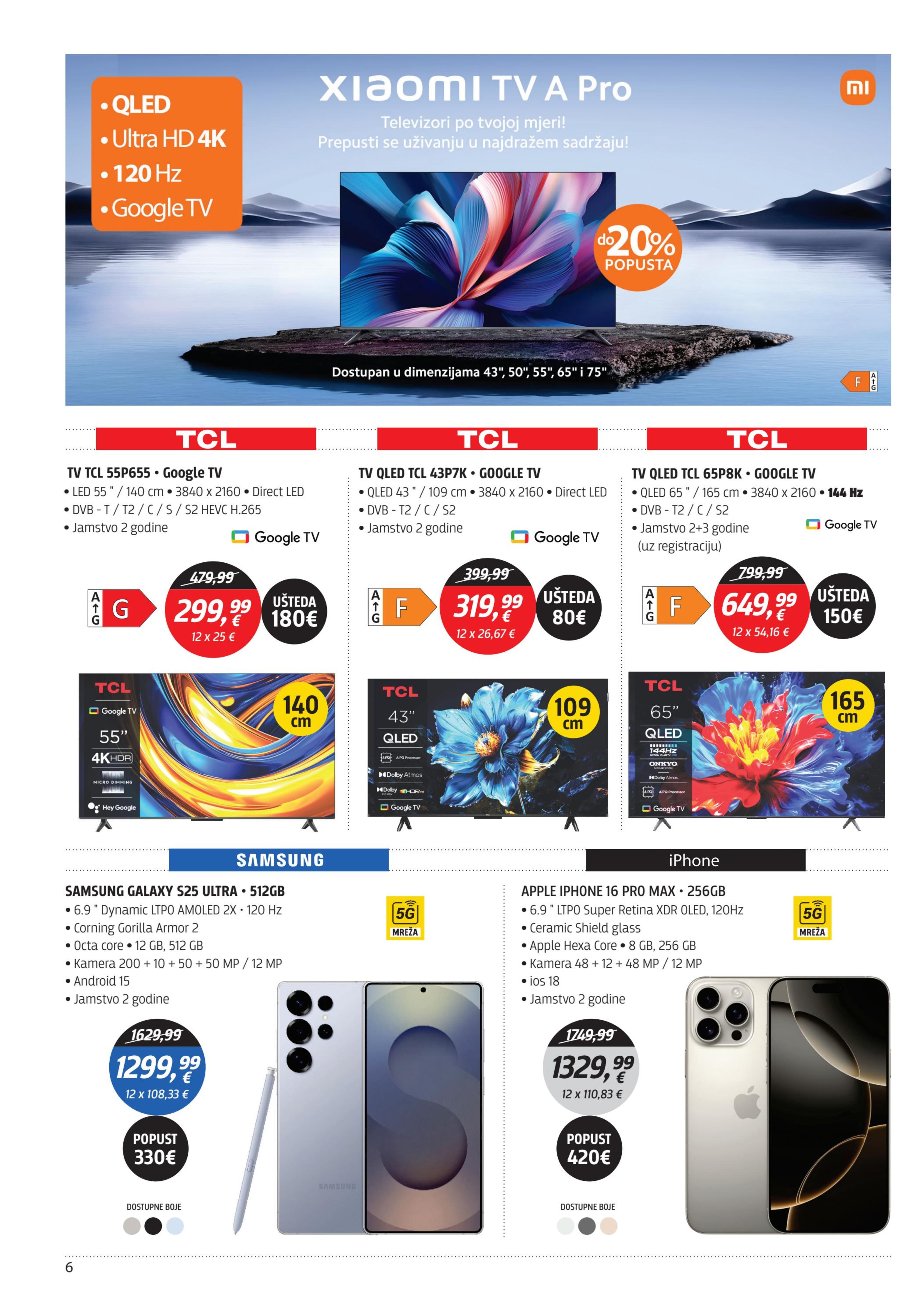 Page from catalog: Akcijska ponuda