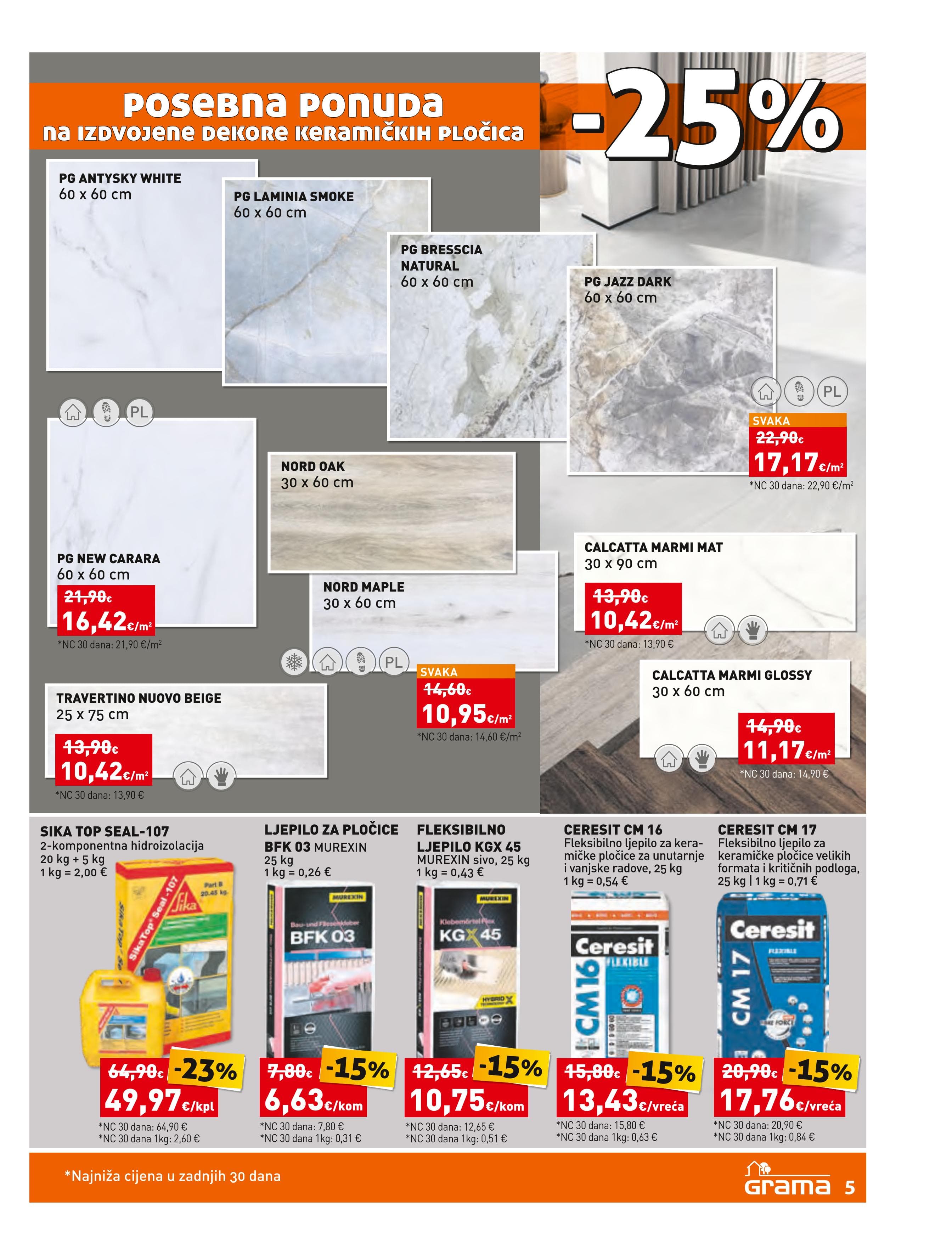 Page from catalog: Akcijska ponuda