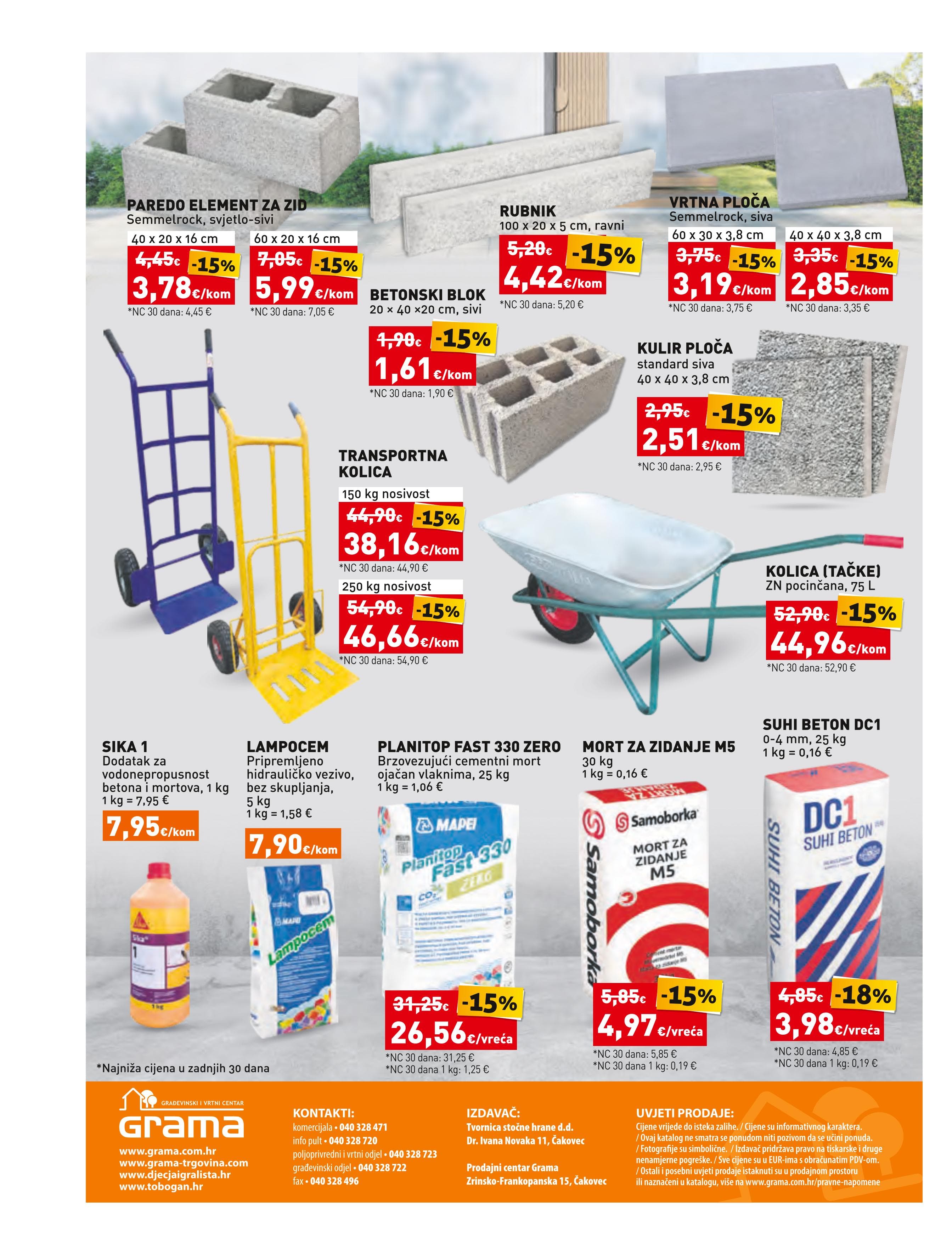 Page from catalog: Akcijska ponuda