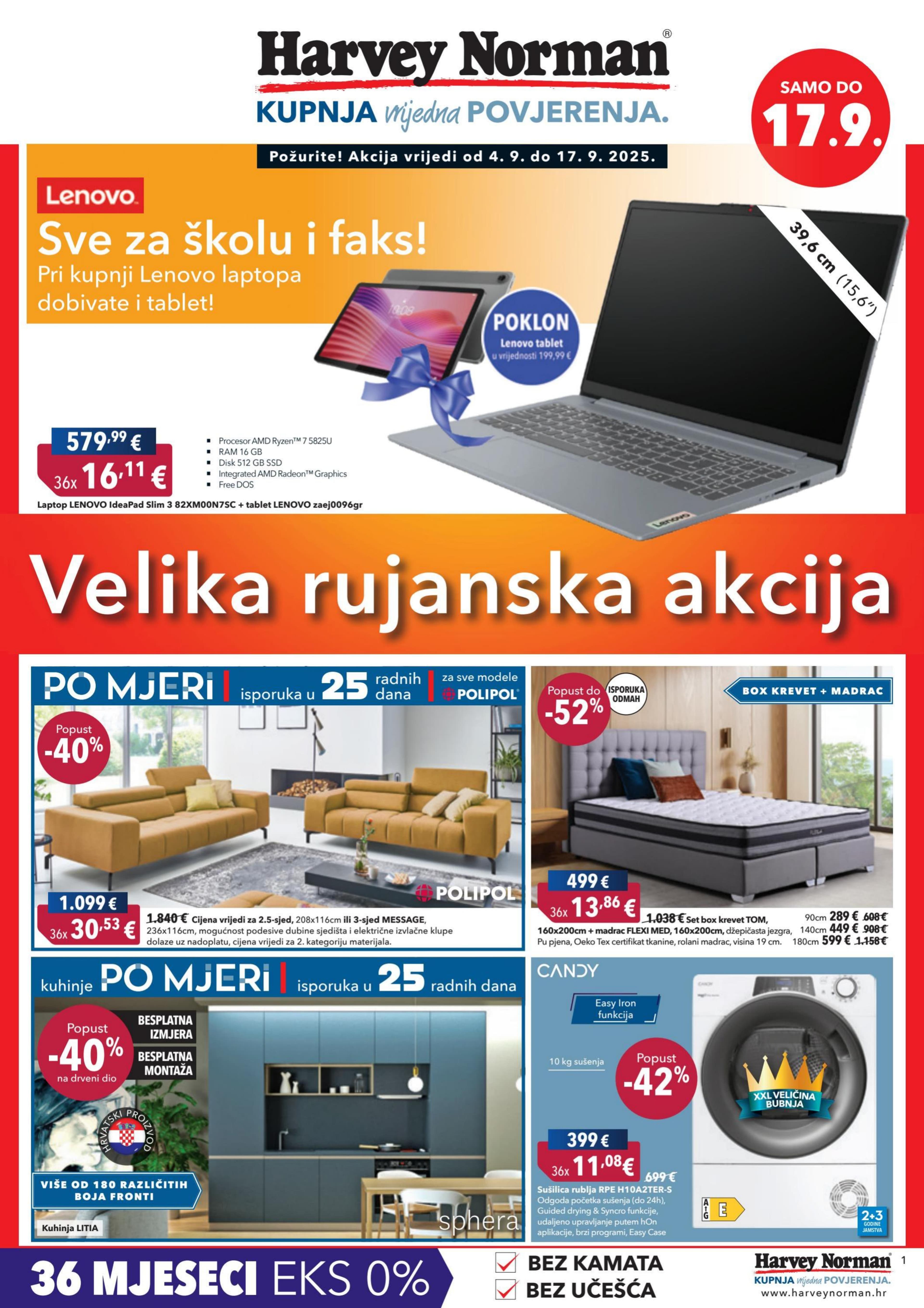 Page from catalog: Rujanska akcija