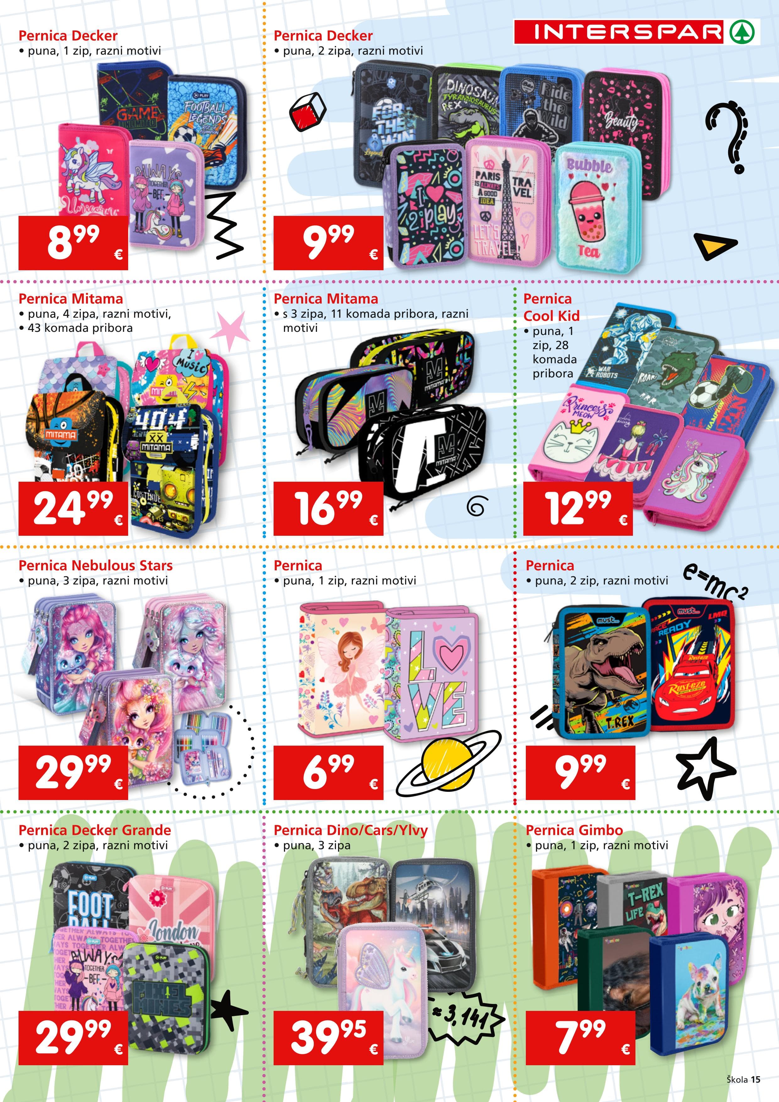 Page from catalog: Škola