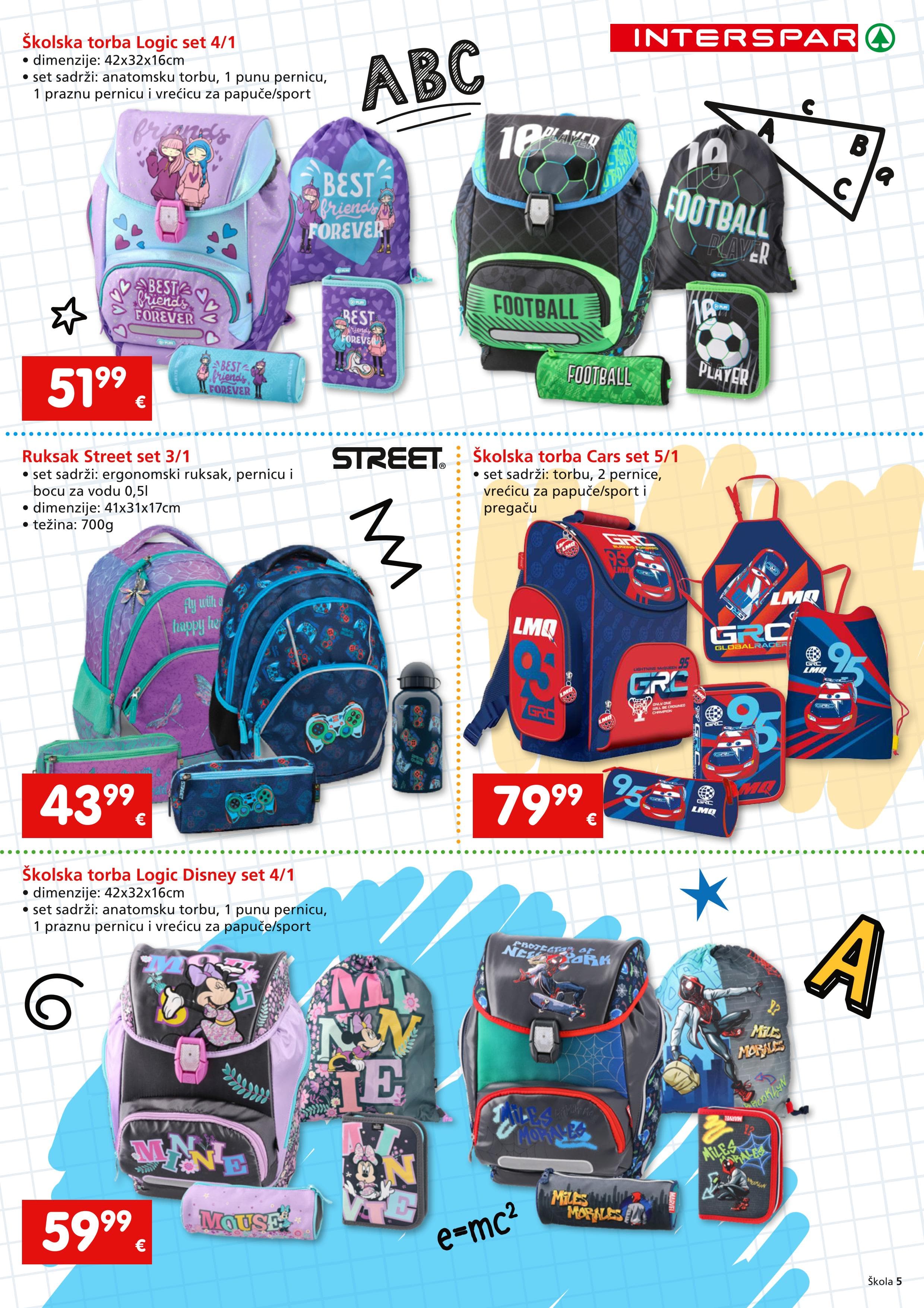 Page from catalog: Škola