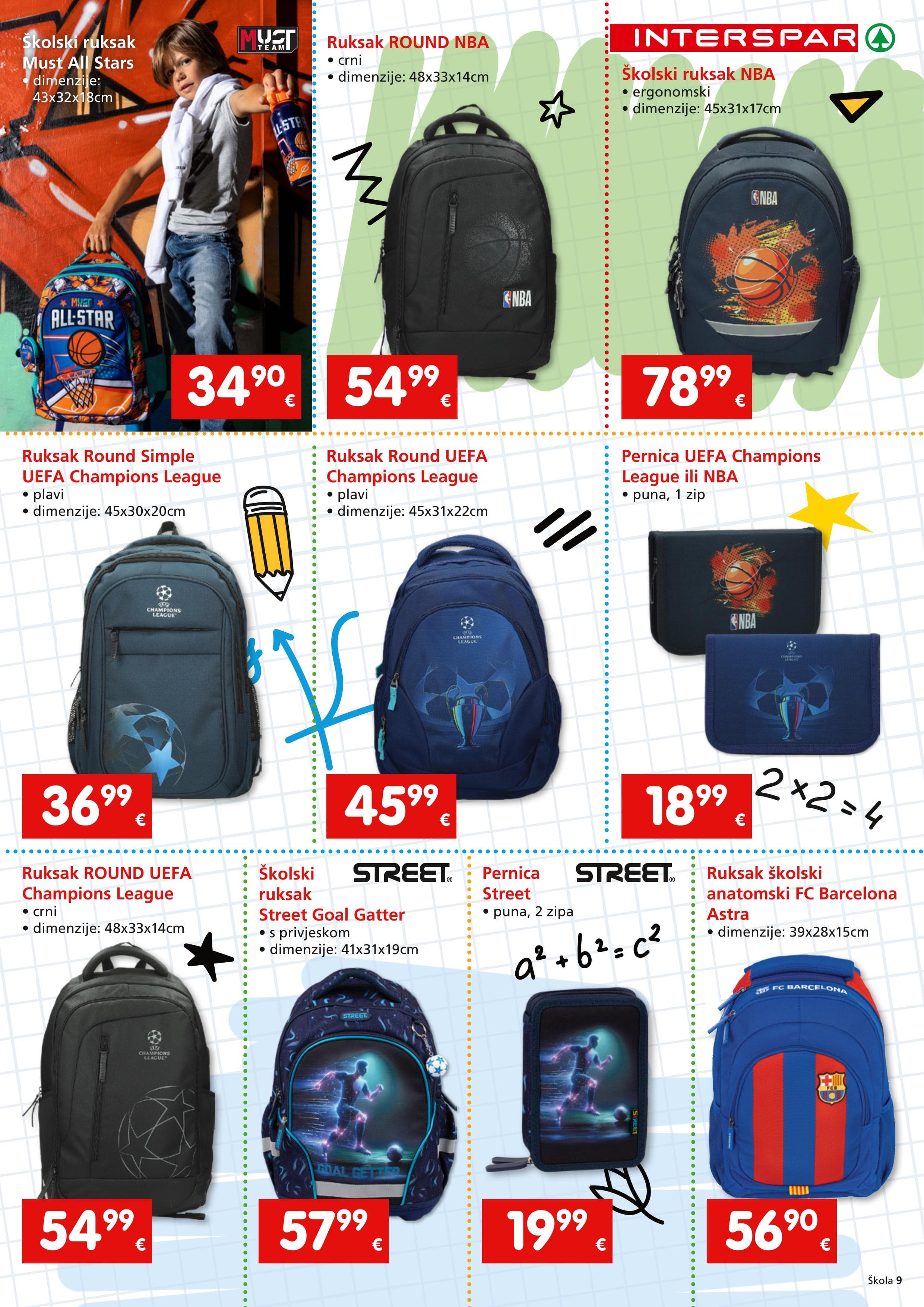Page from catalog: Škola