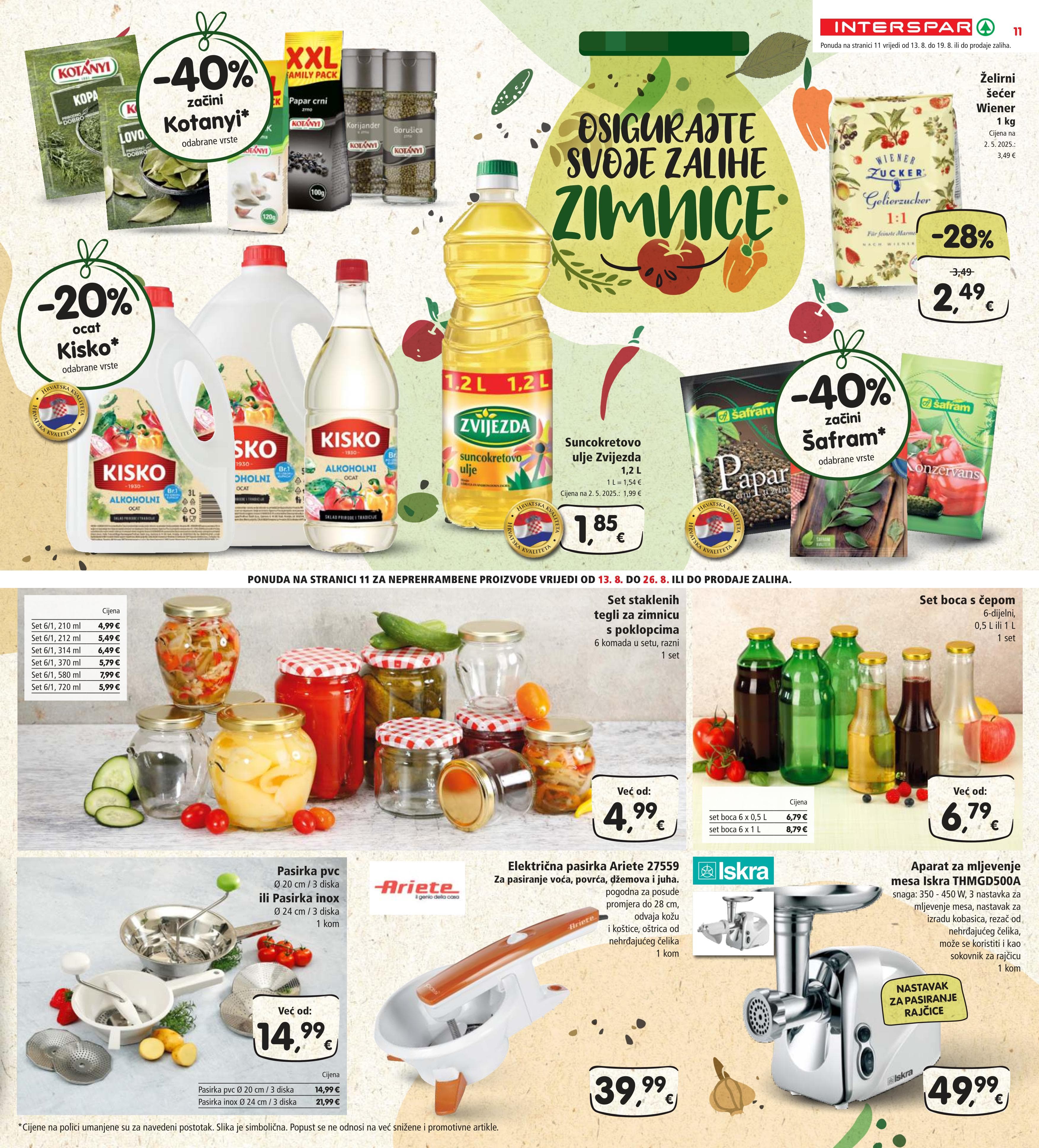 Page from catalog: Akcijska ponuda