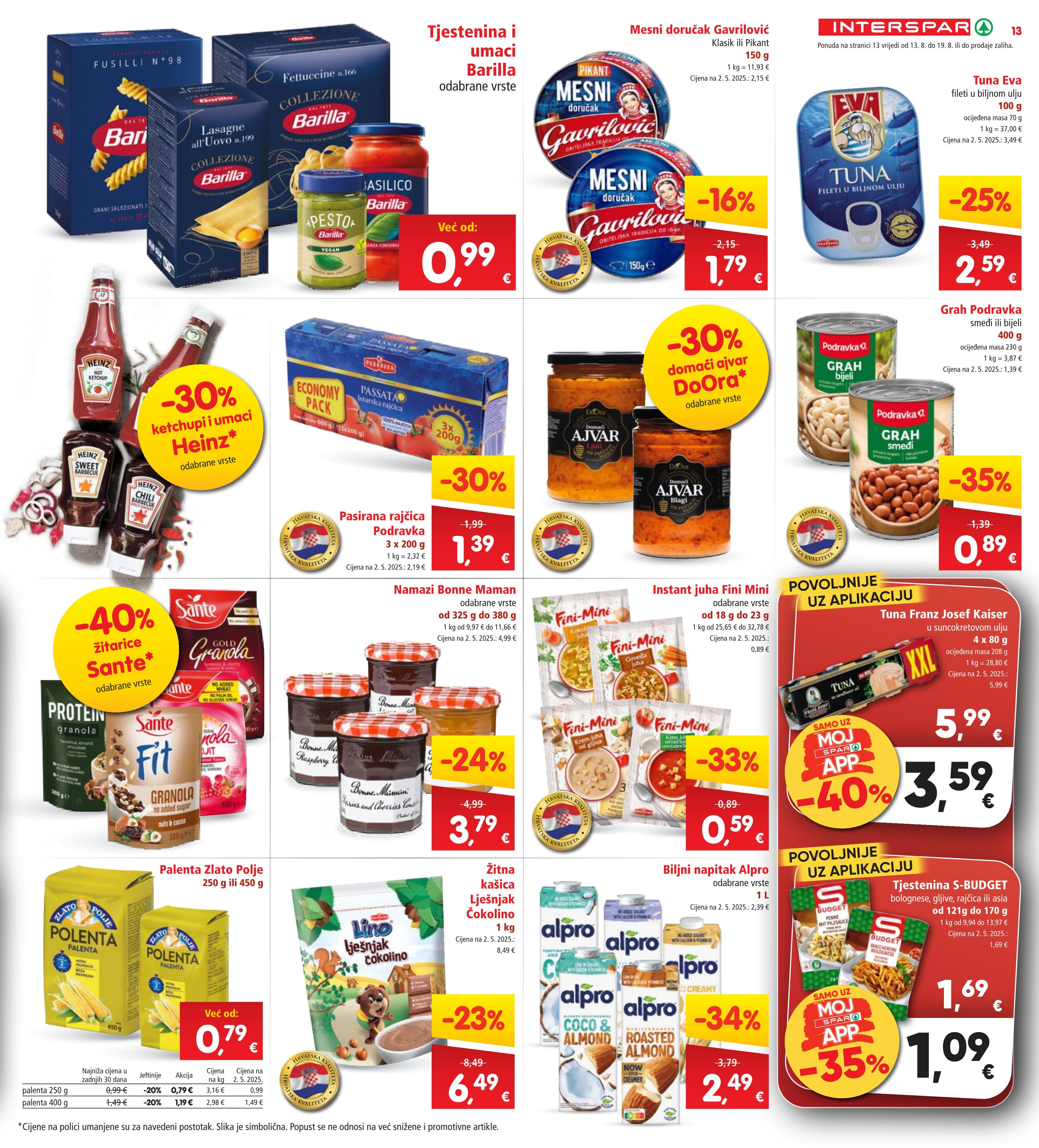 Page from catalog: Akcijska ponuda