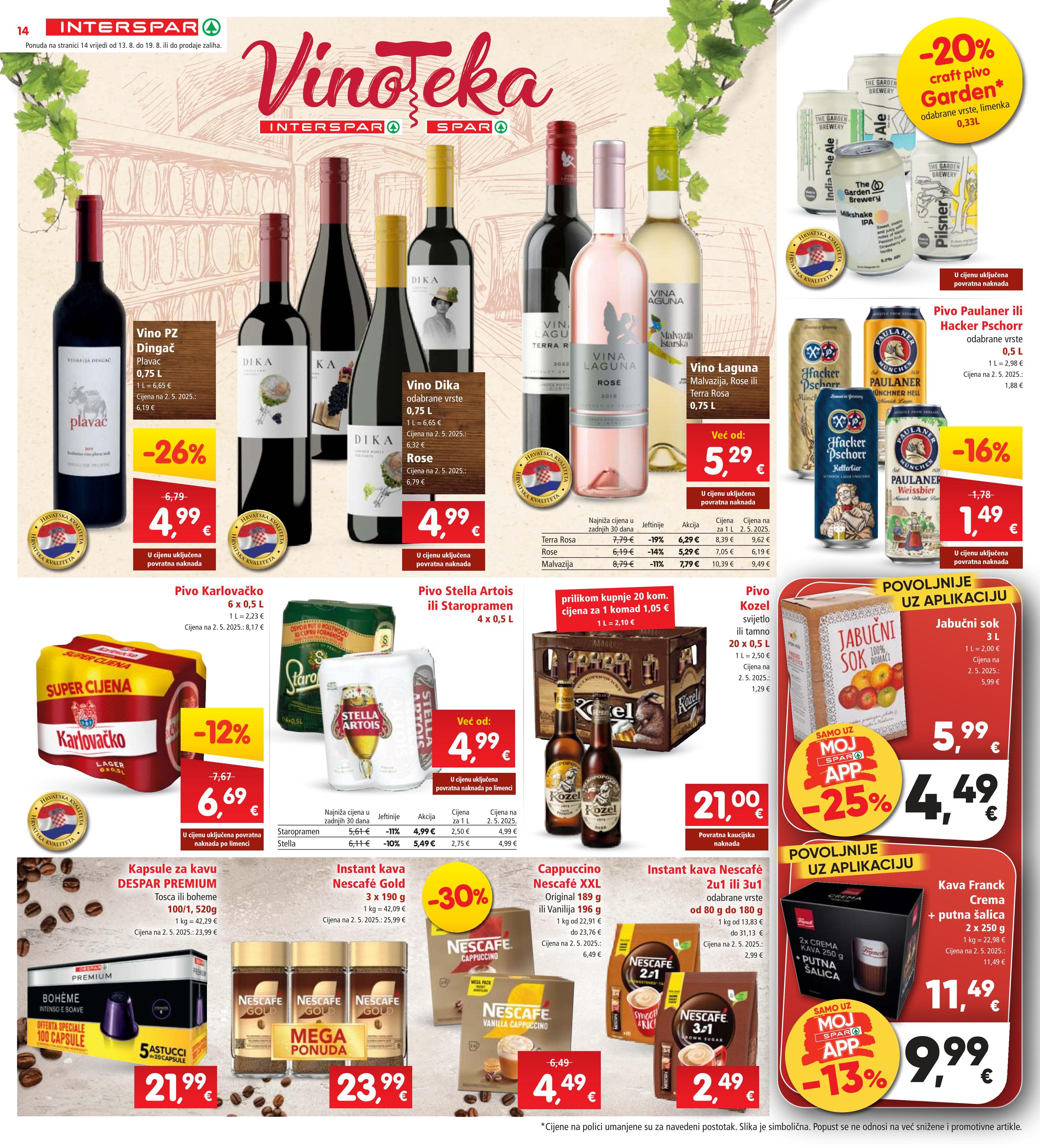 Page from catalog: Akcijska ponuda