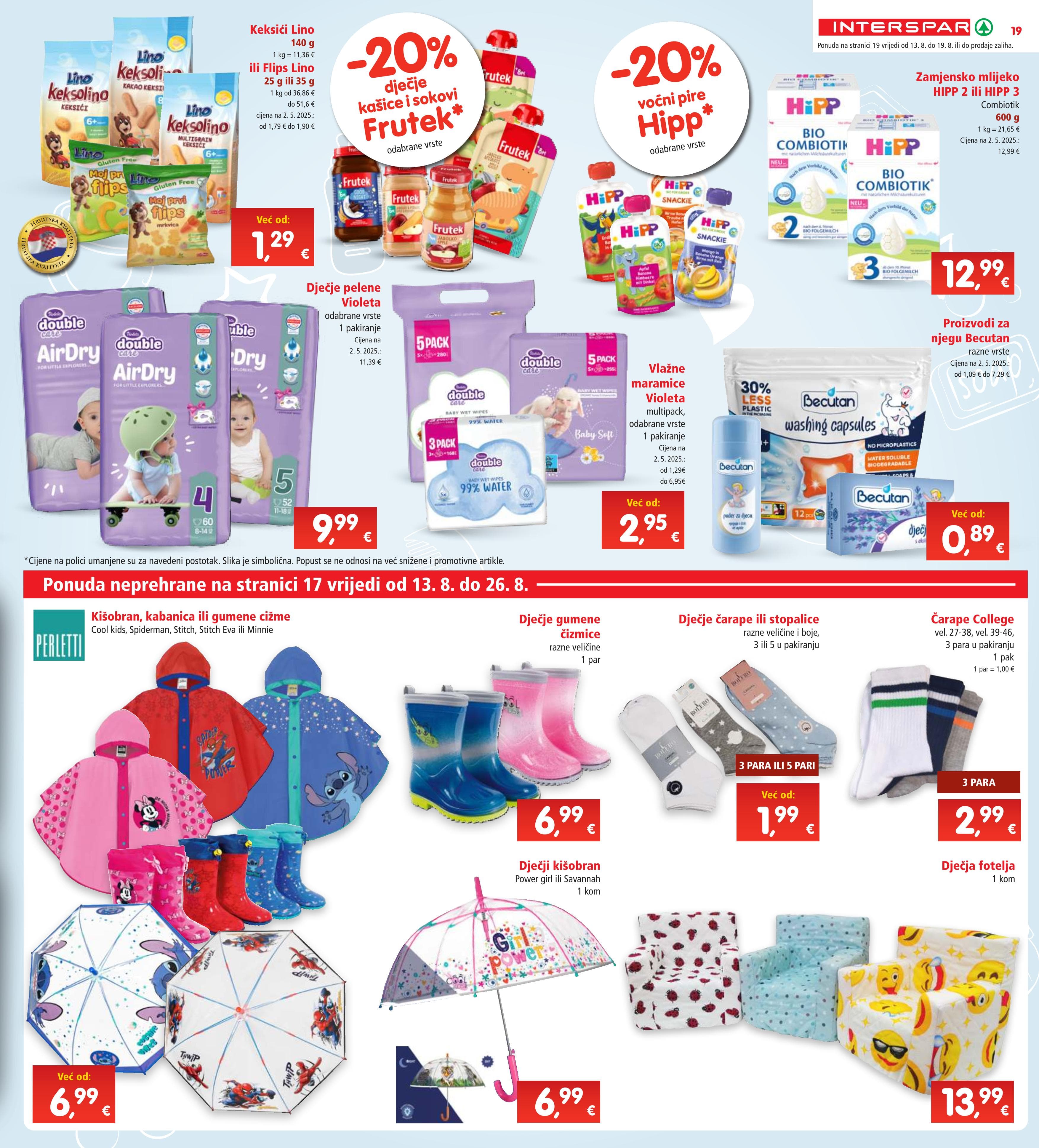 Page from catalog: Akcijska ponuda