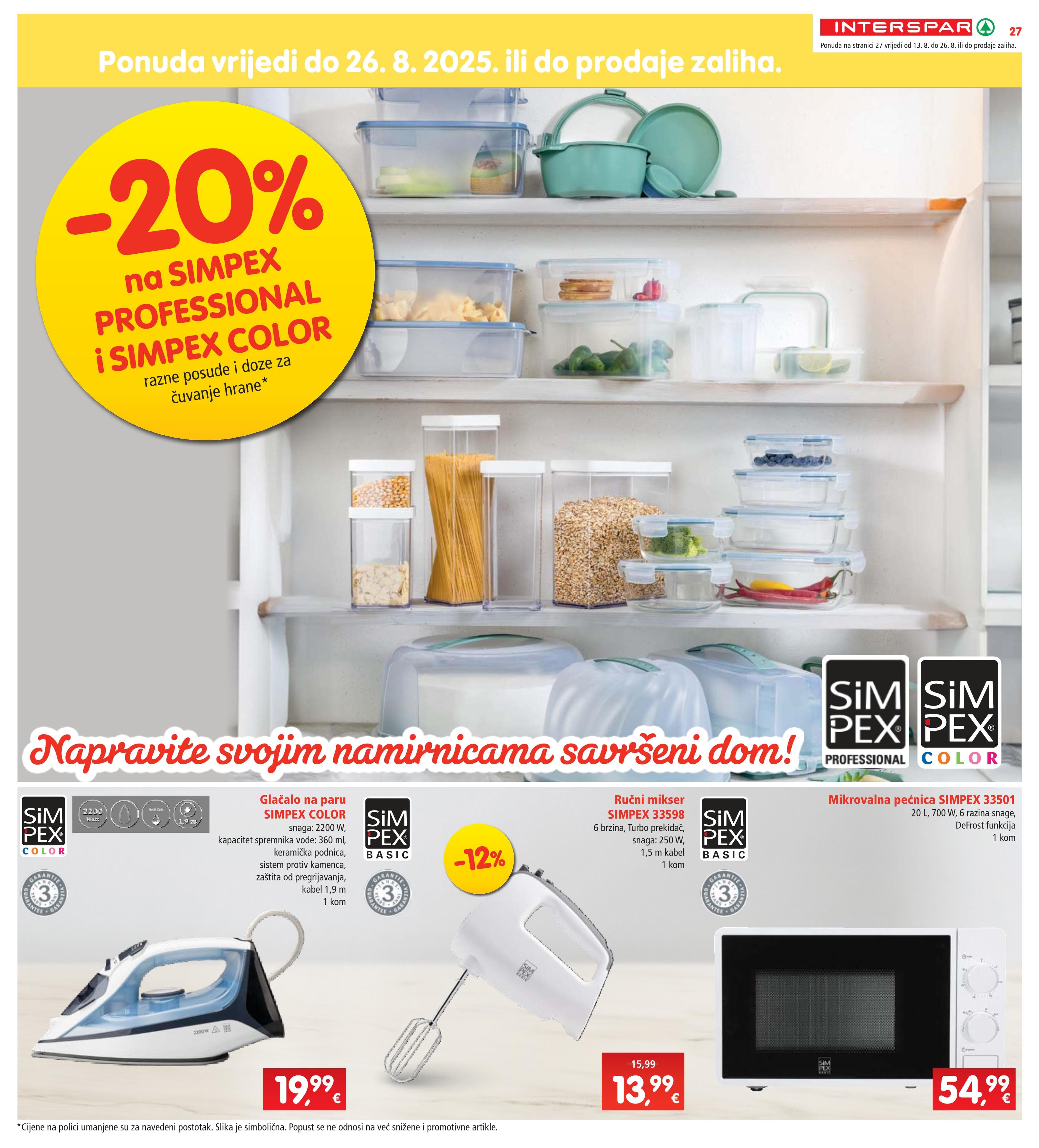 Page from catalog: Akcijska ponuda