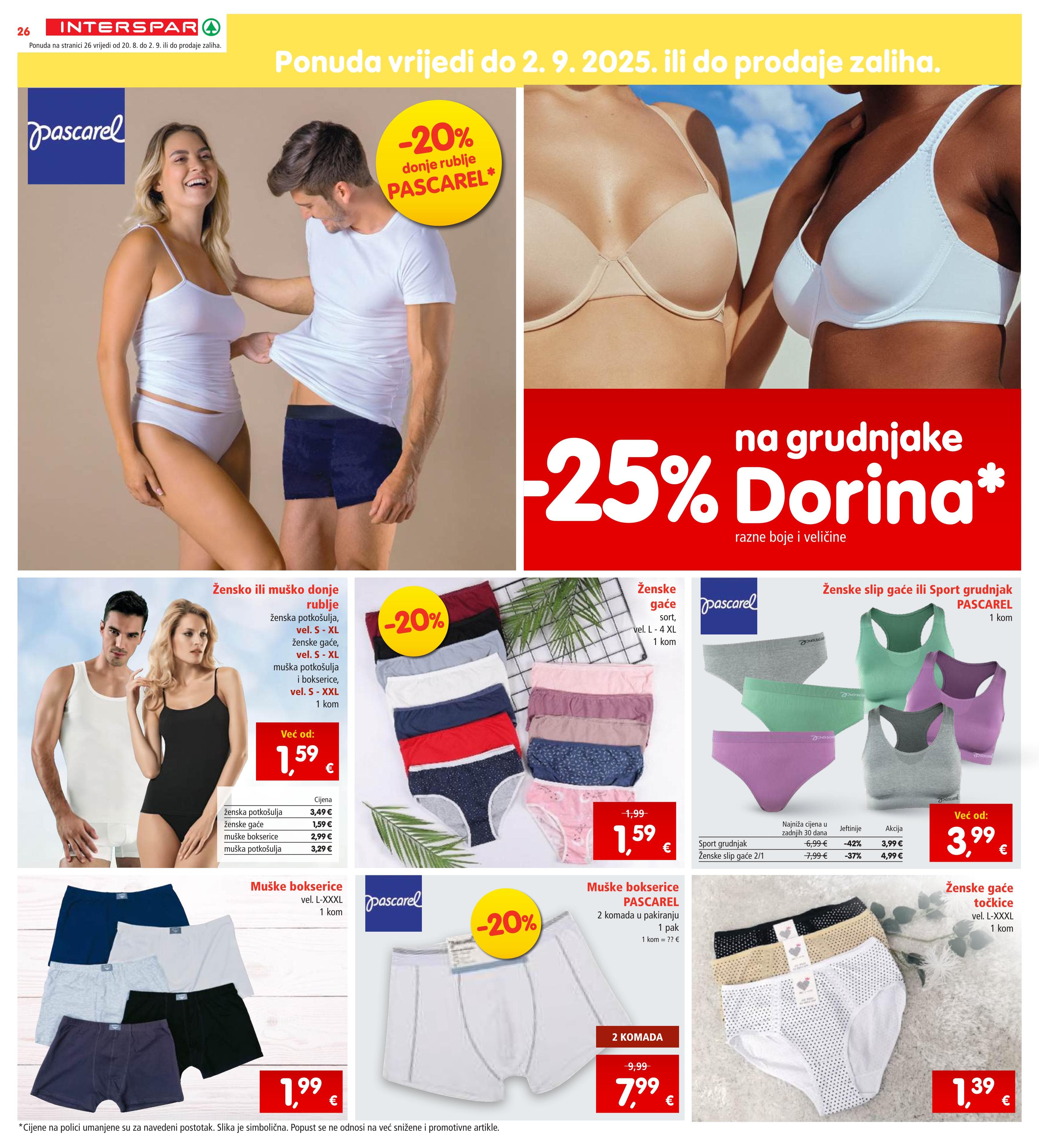 Page from catalog: Akcijska ponuda