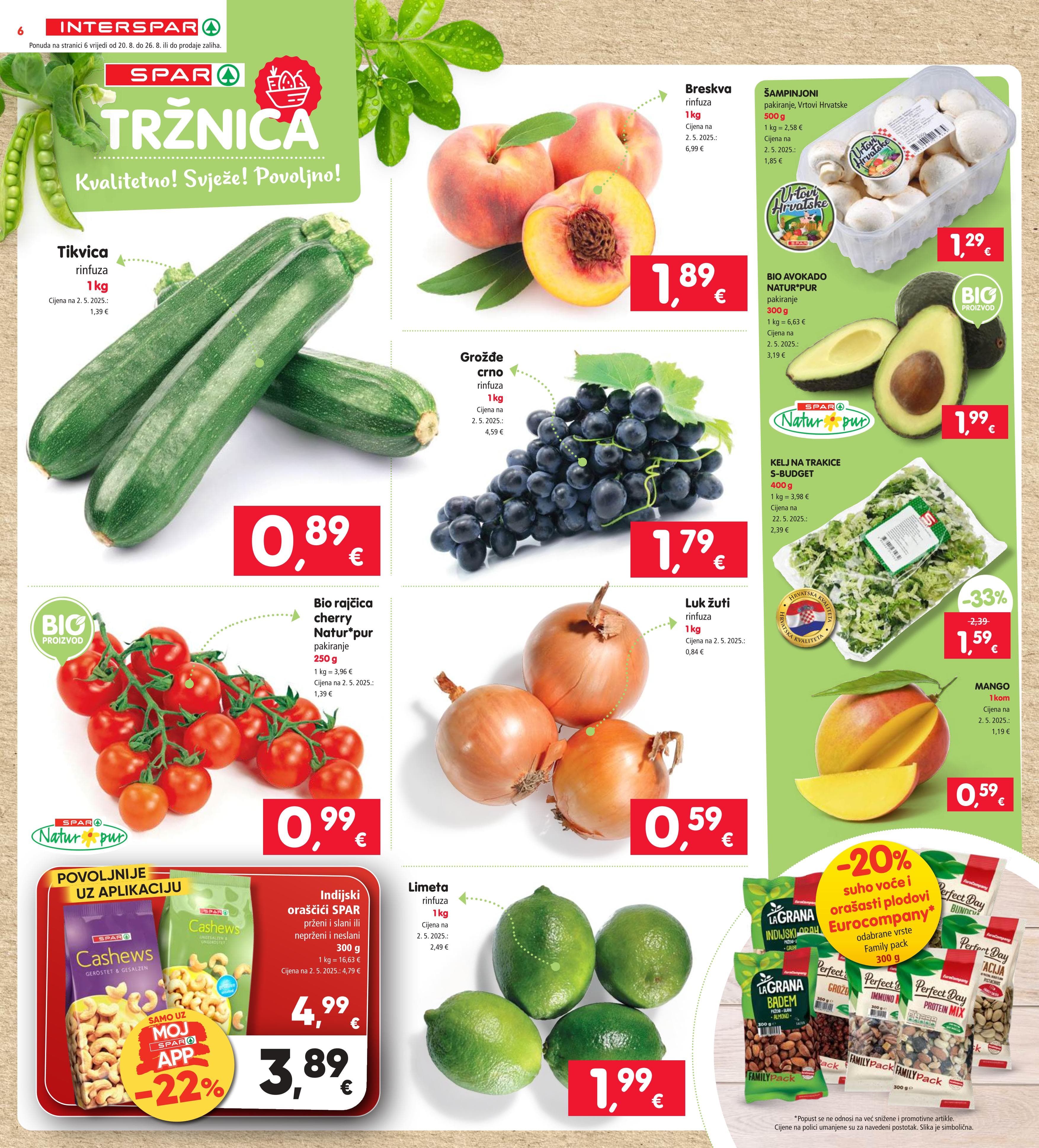 Page from catalog: Akcijska ponuda