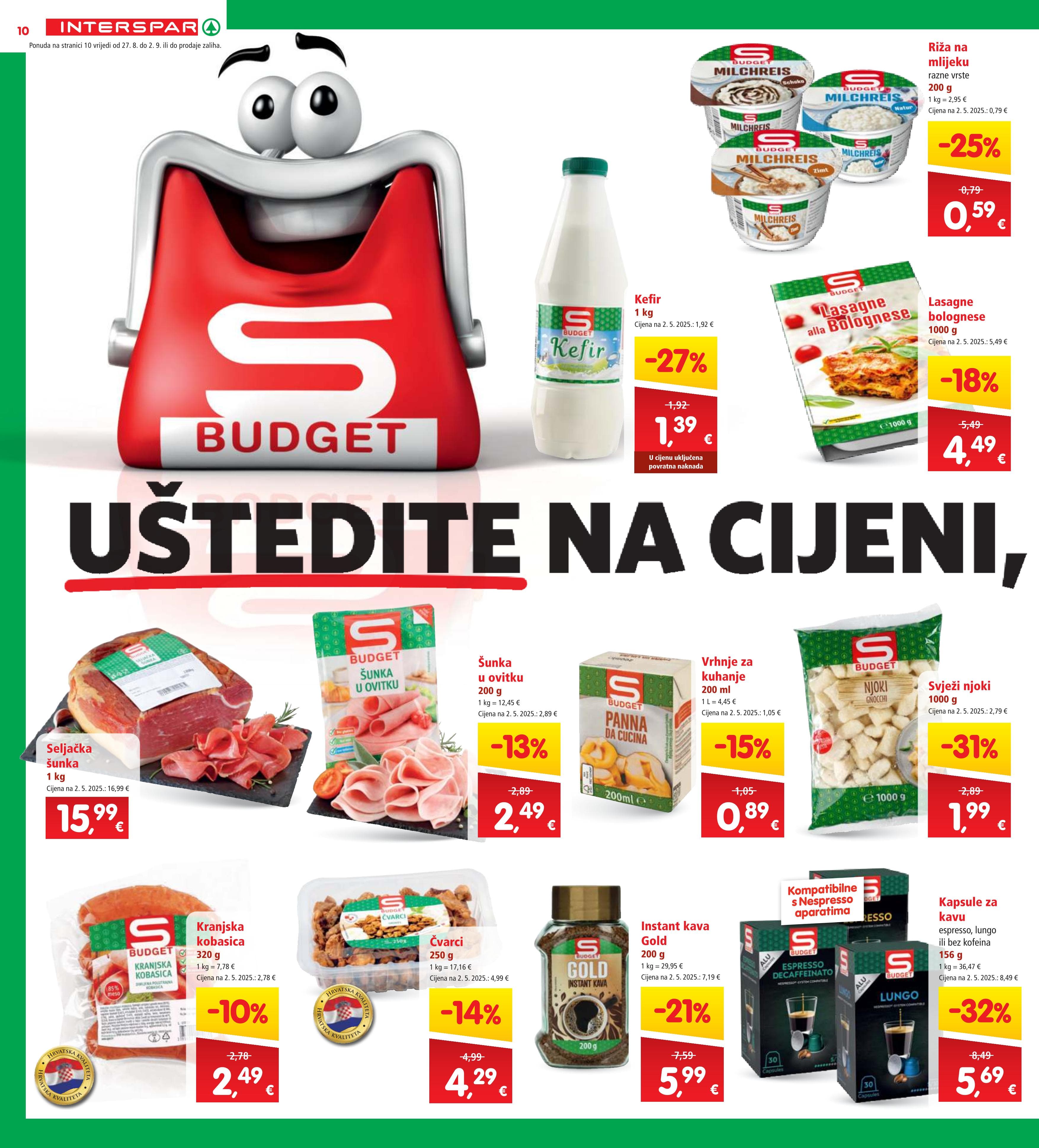Page from catalog: Akcijska ponuda
