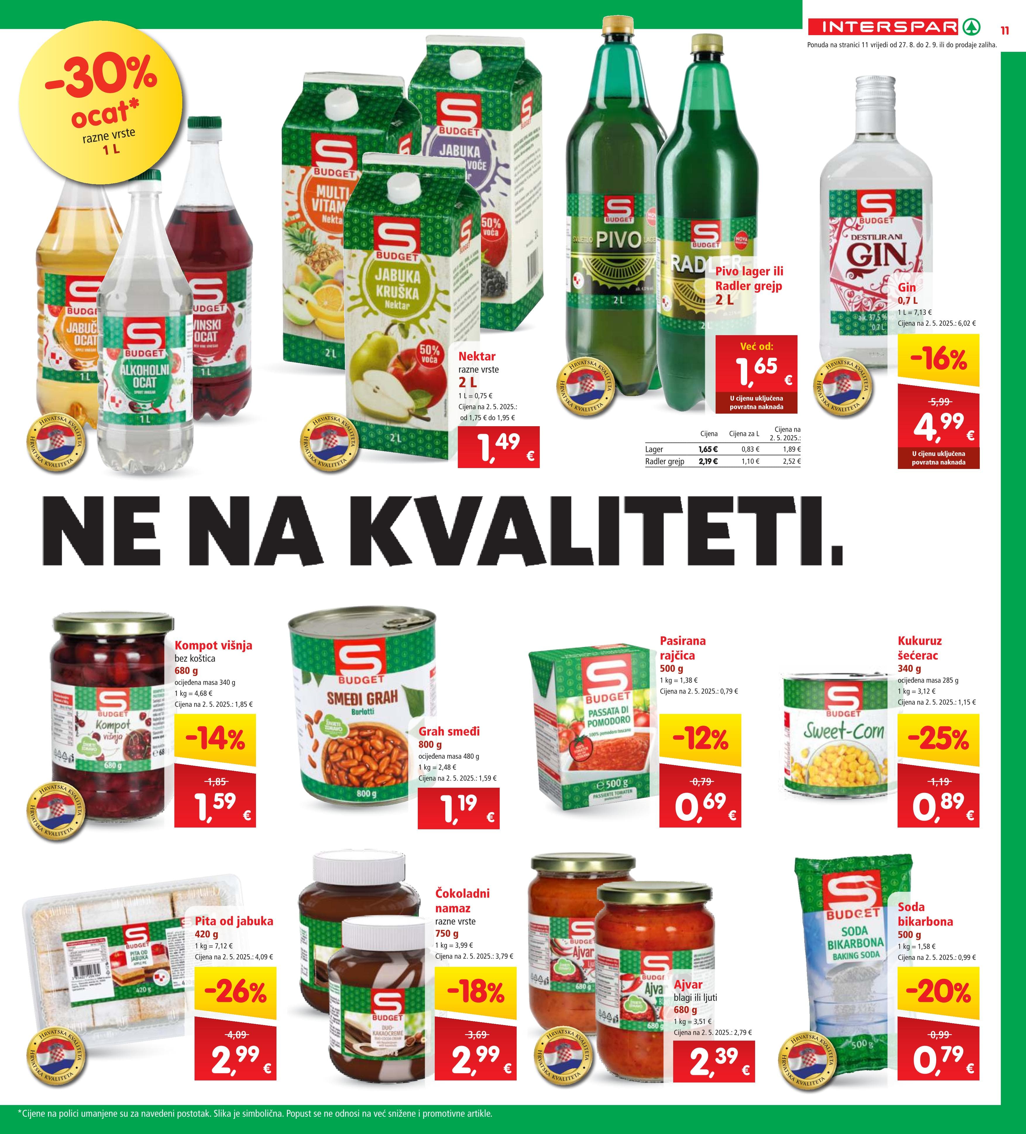 Page from catalog: Akcijska ponuda