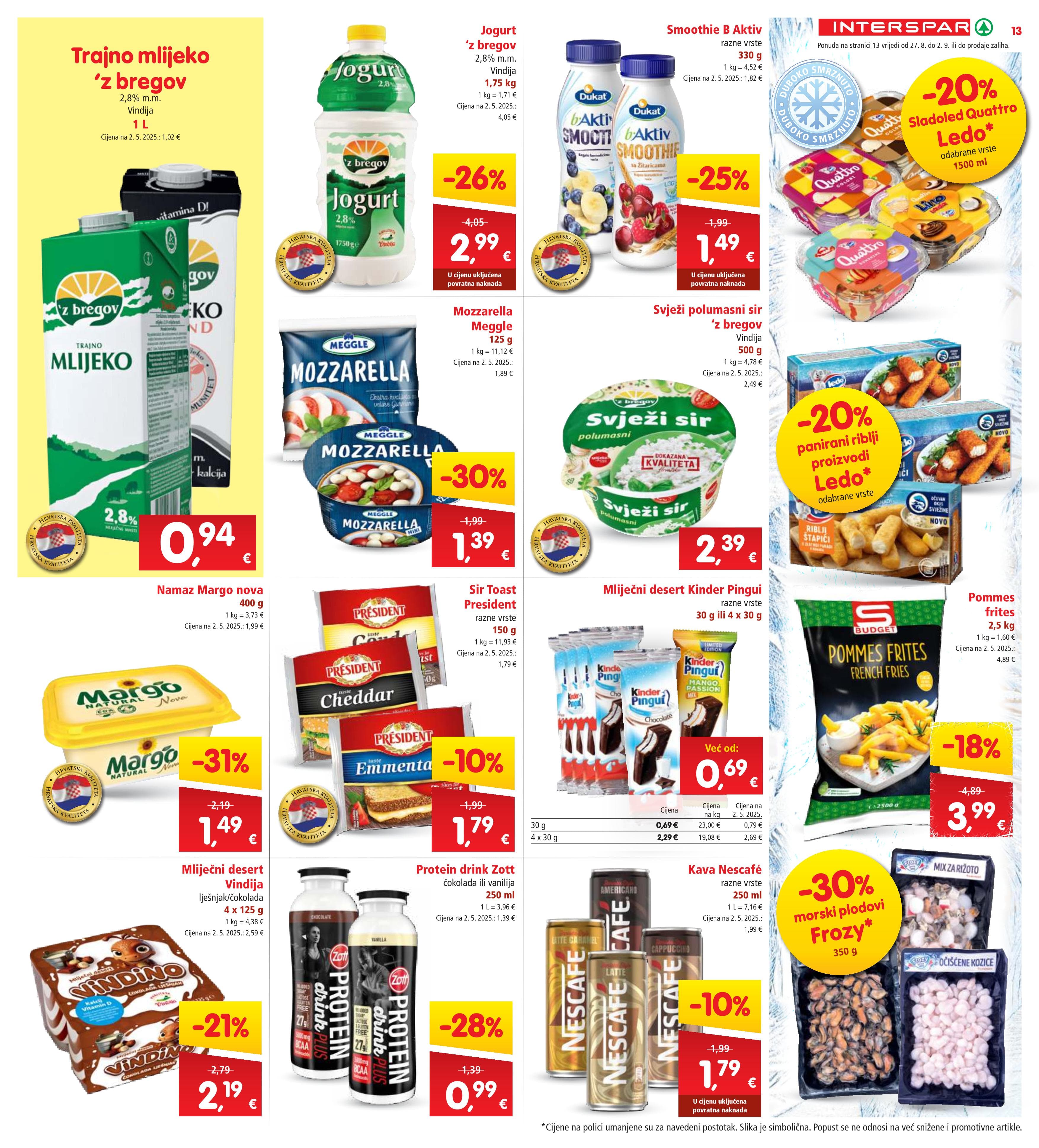 Page from catalog: Akcijska ponuda