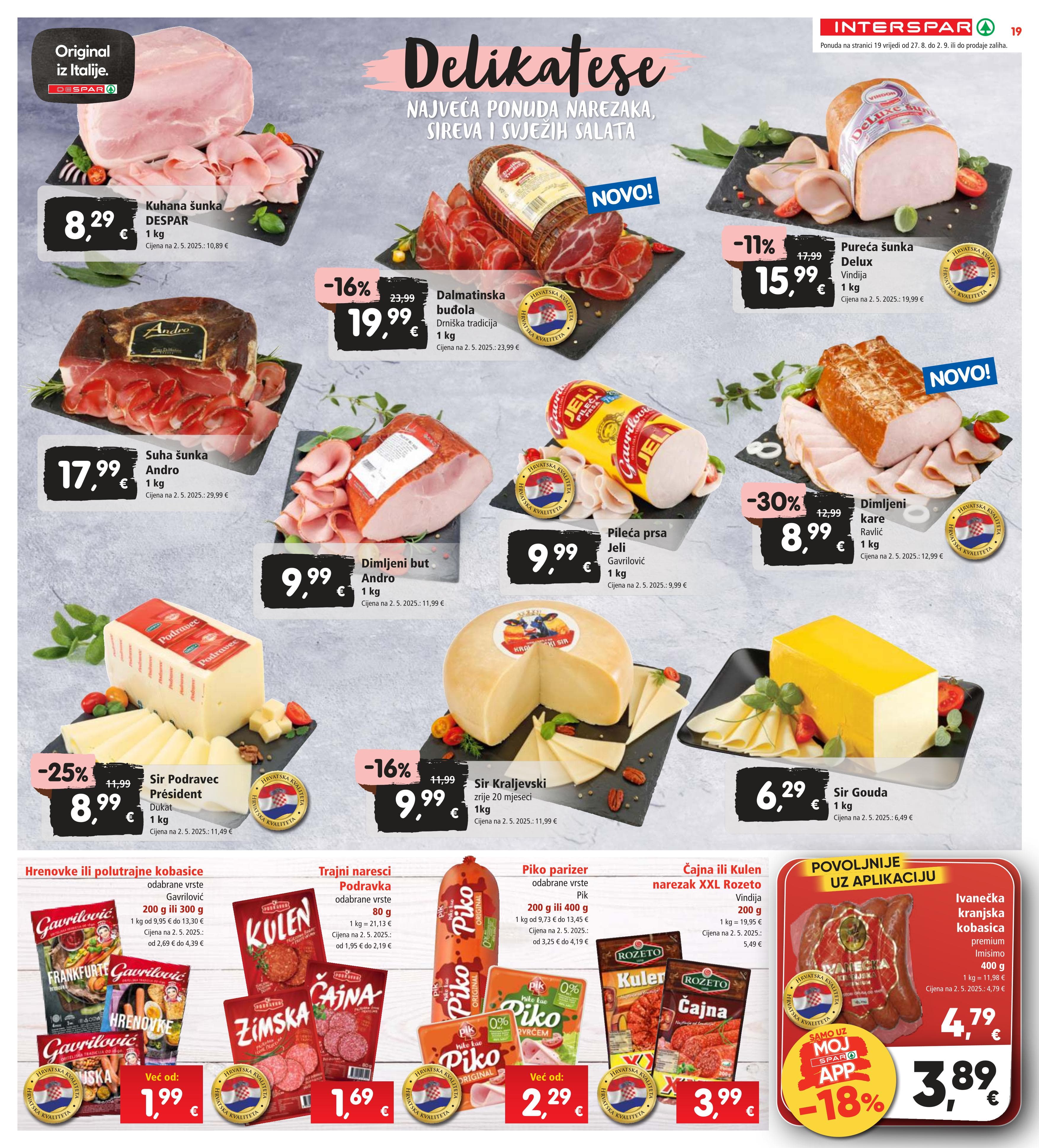 Page from catalog: Akcijska ponuda