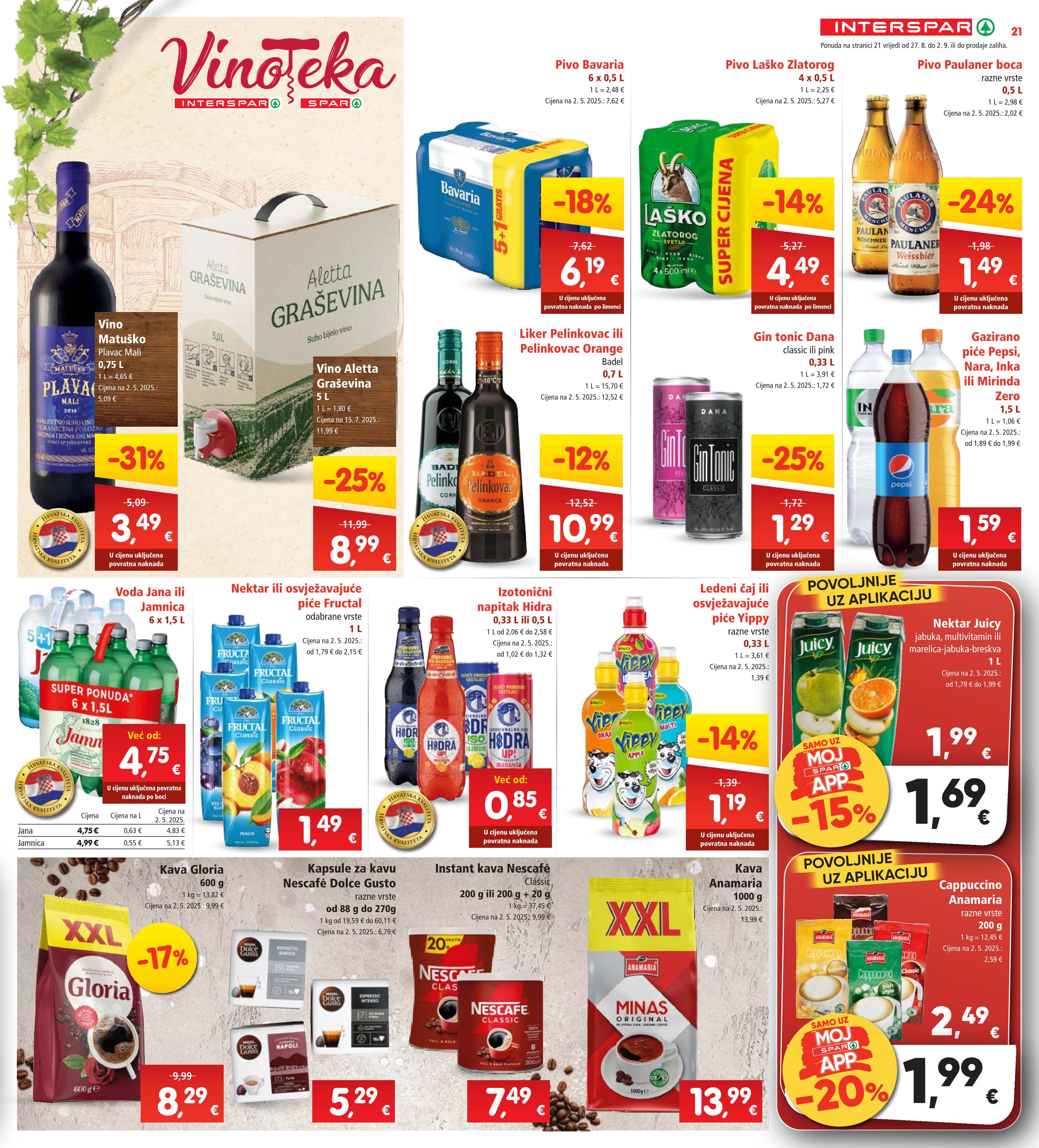Page from catalog: Akcijska ponuda