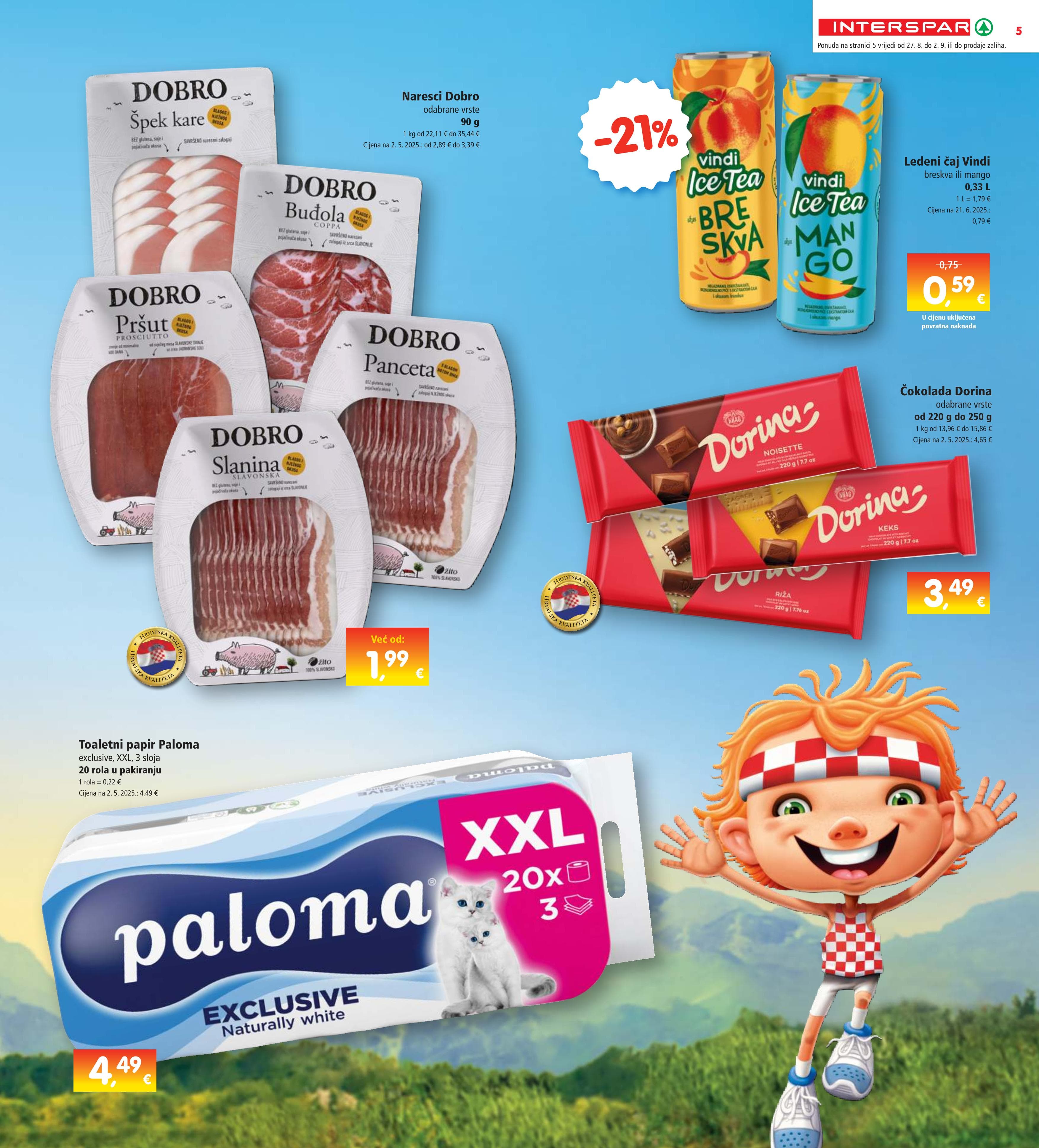 Page from catalog: Akcijska ponuda
