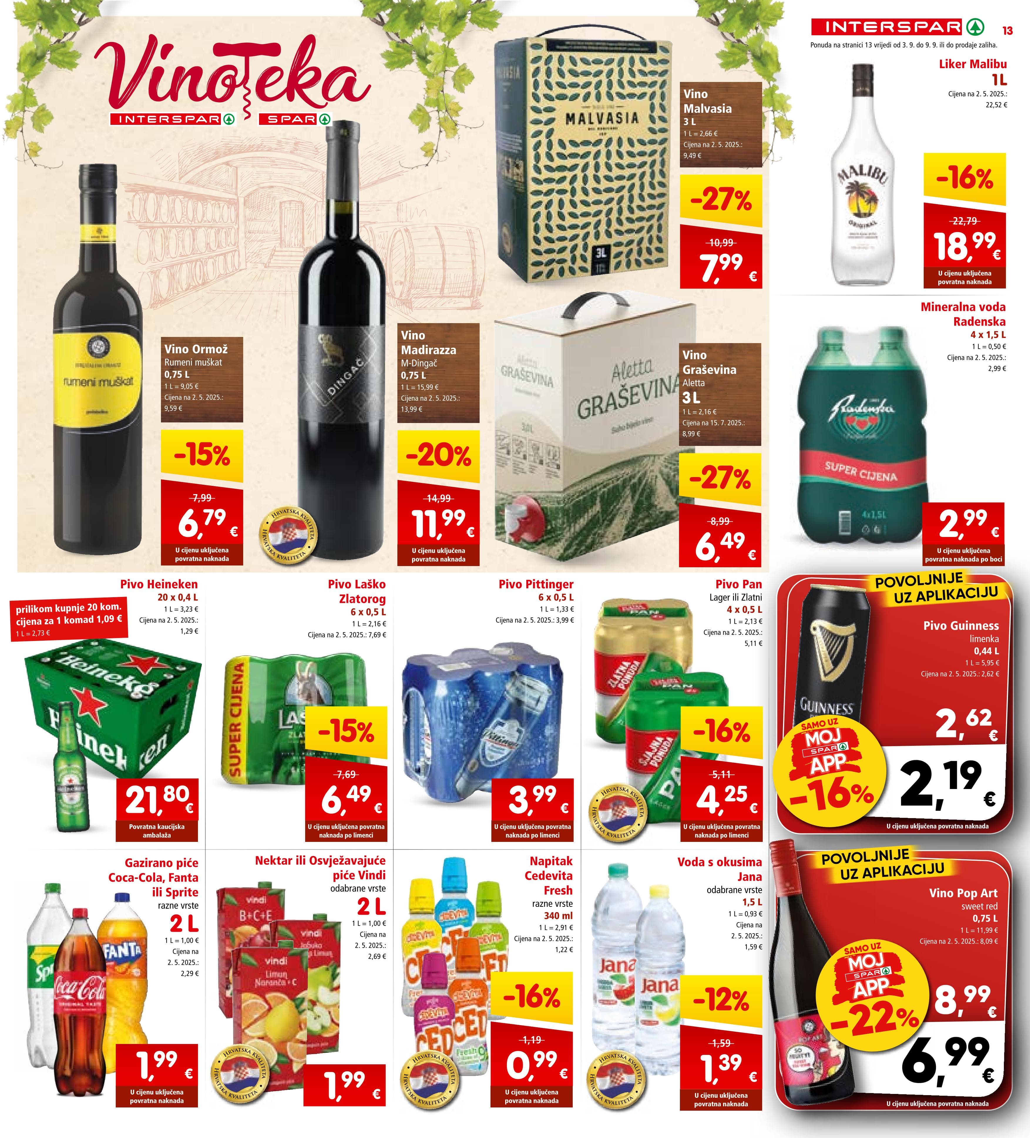 Page from catalog: Akcijska ponuda