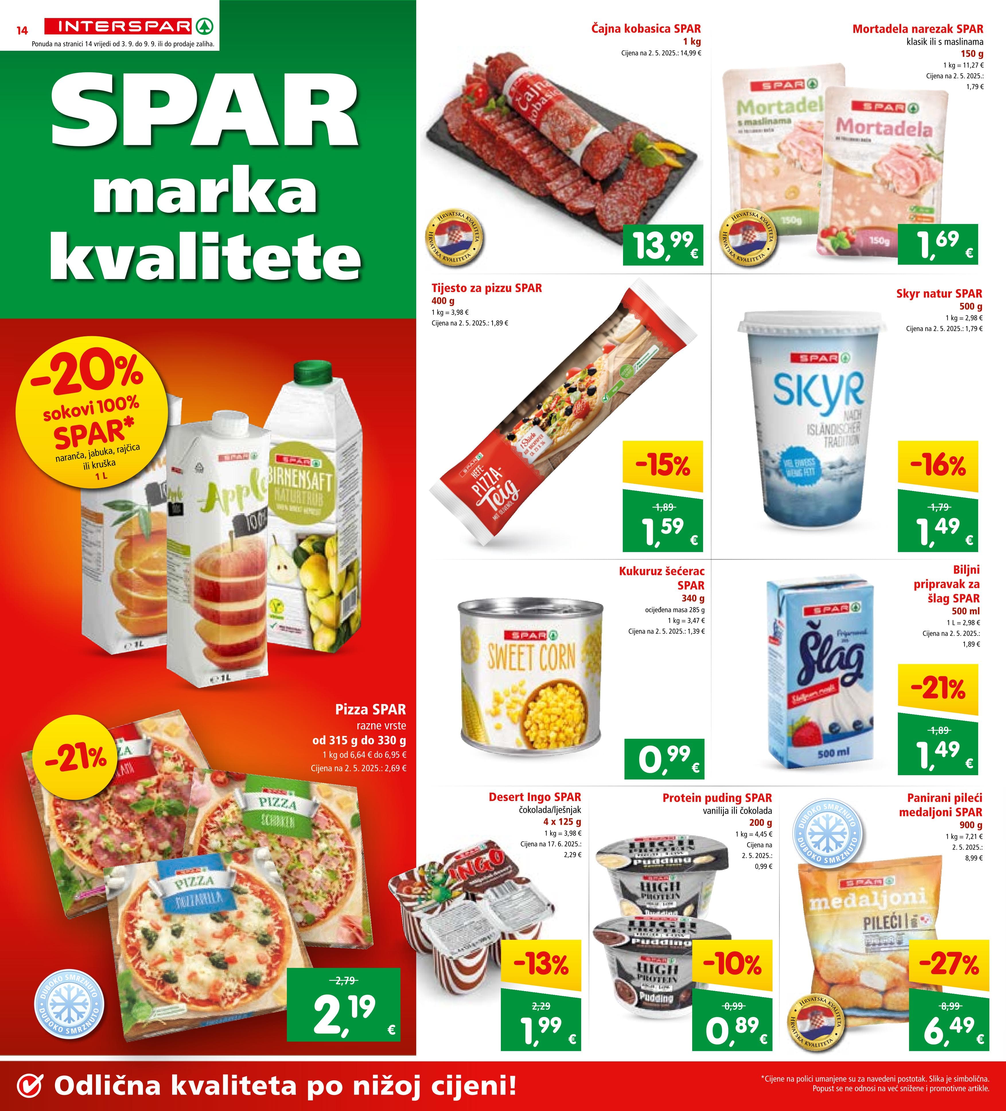 Page from catalog: Akcijska ponuda