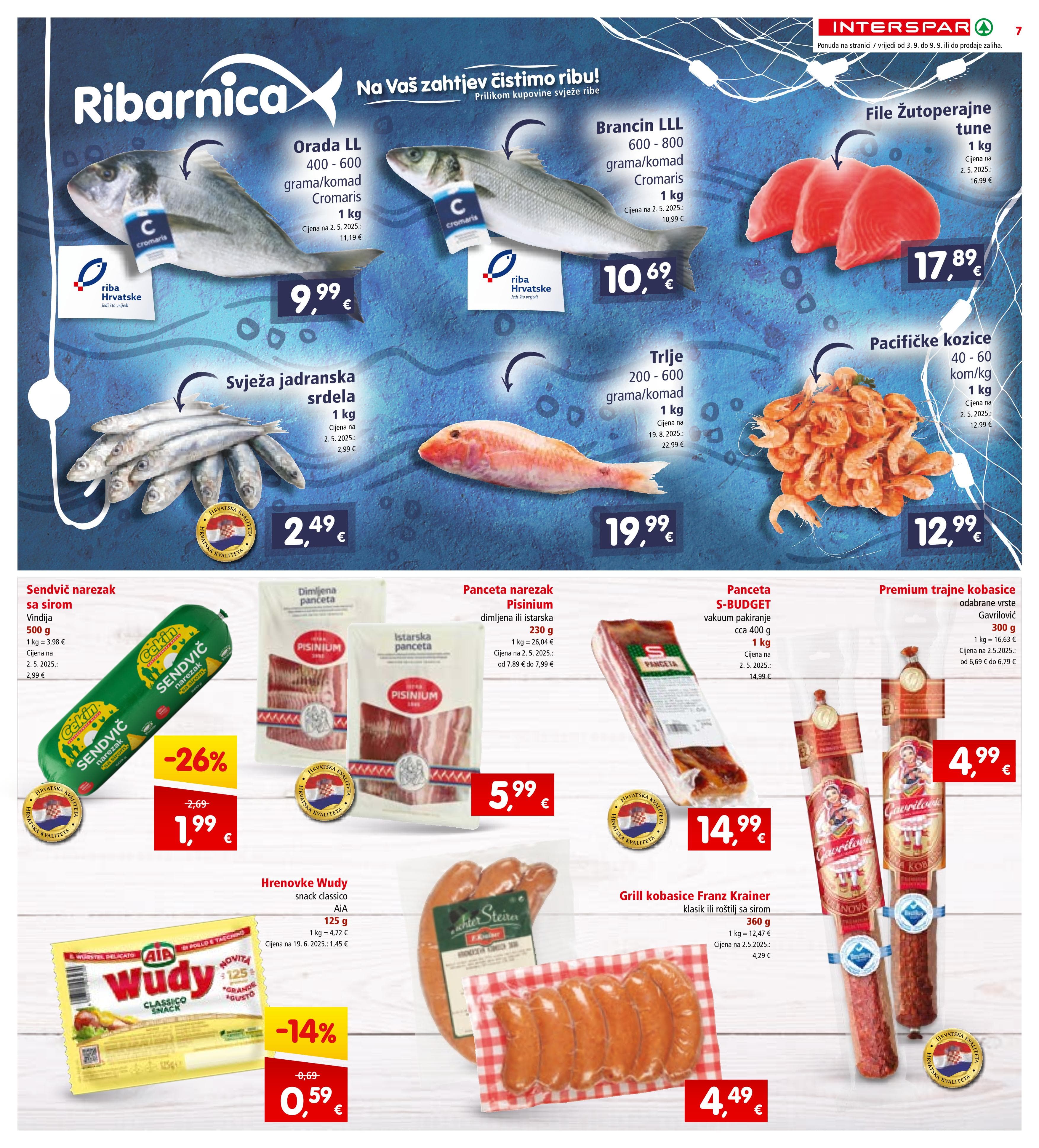 Page from catalog: Akcijska ponuda