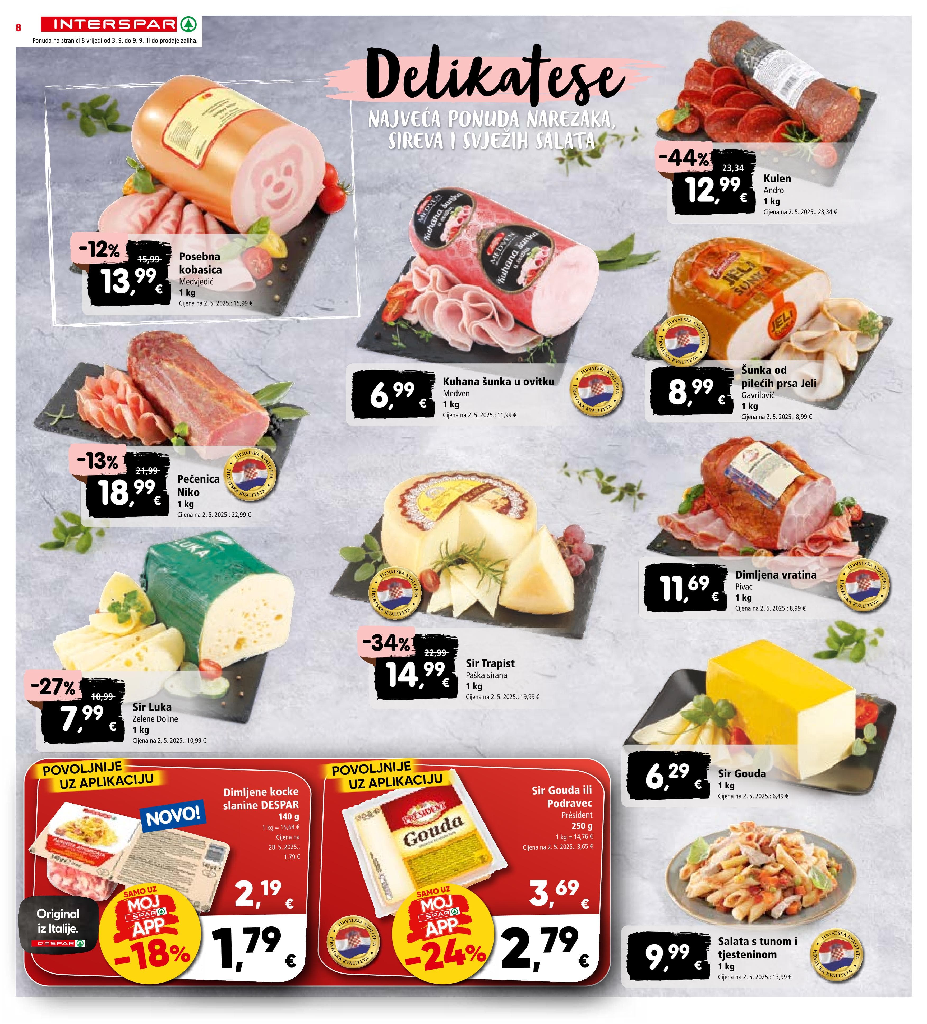 Page from catalog: Akcijska ponuda