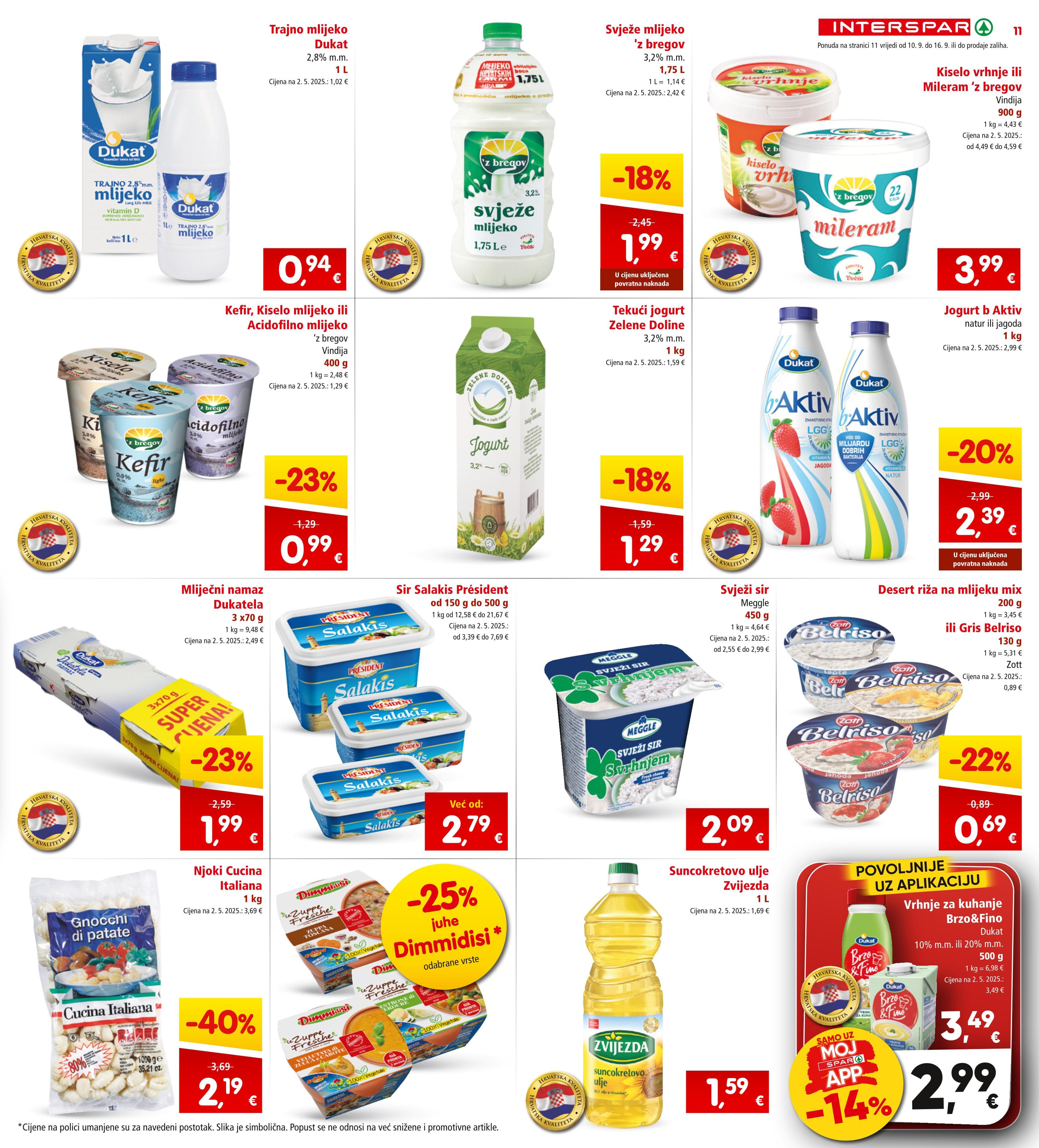 Page from catalog: Akcijska ponuda