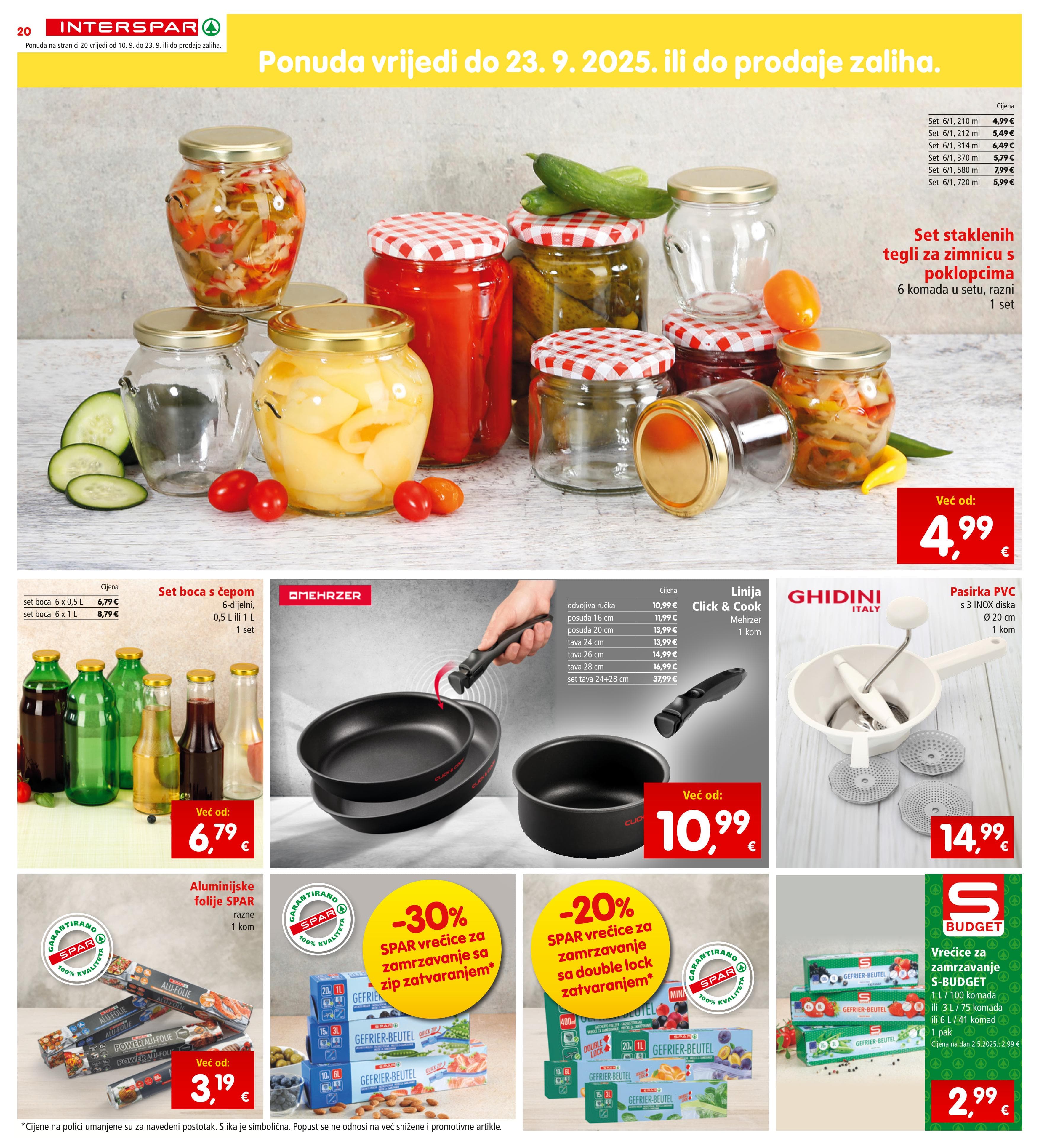 Page from catalog: Akcijska ponuda