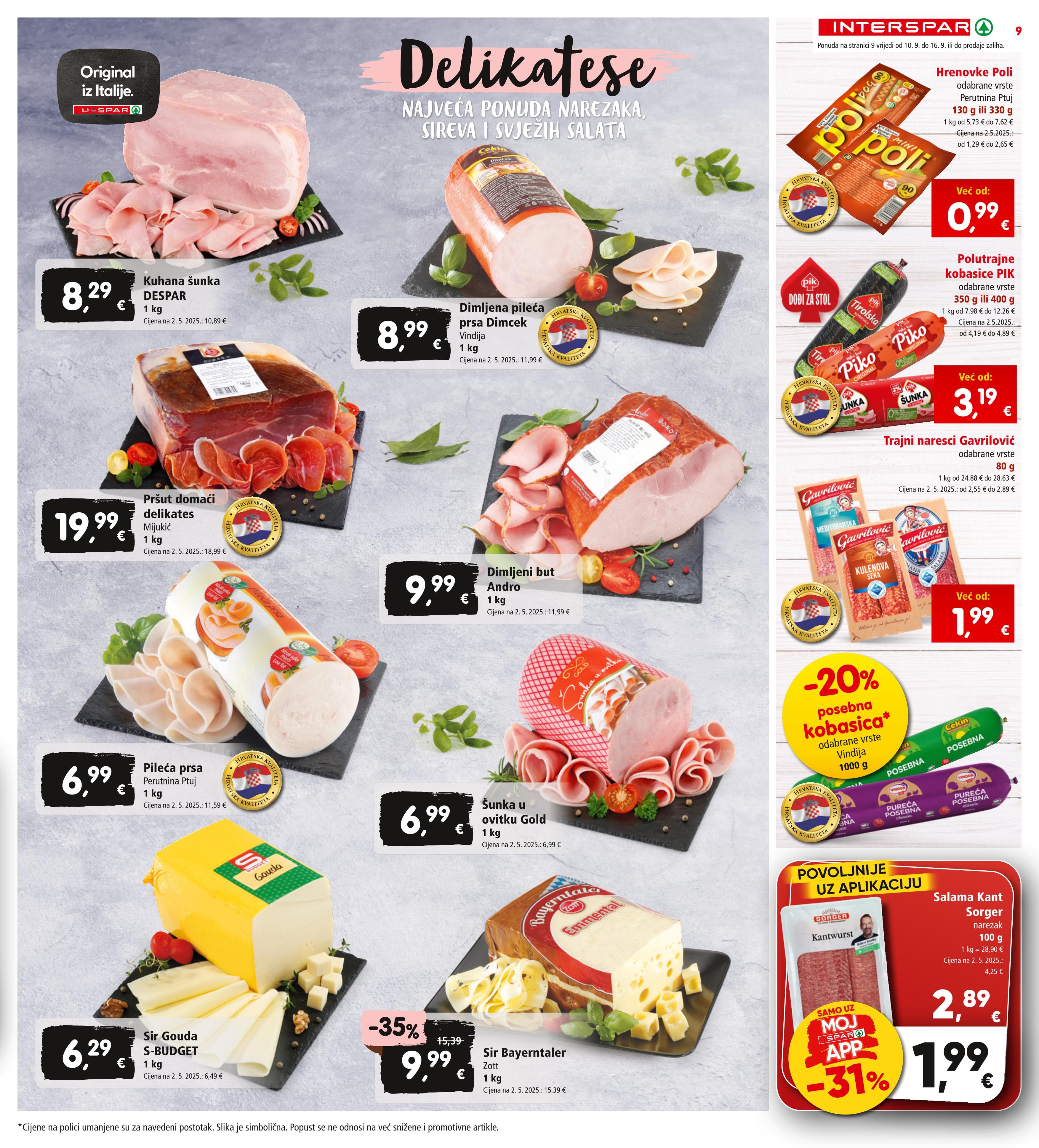 Page from catalog: Akcijska ponuda