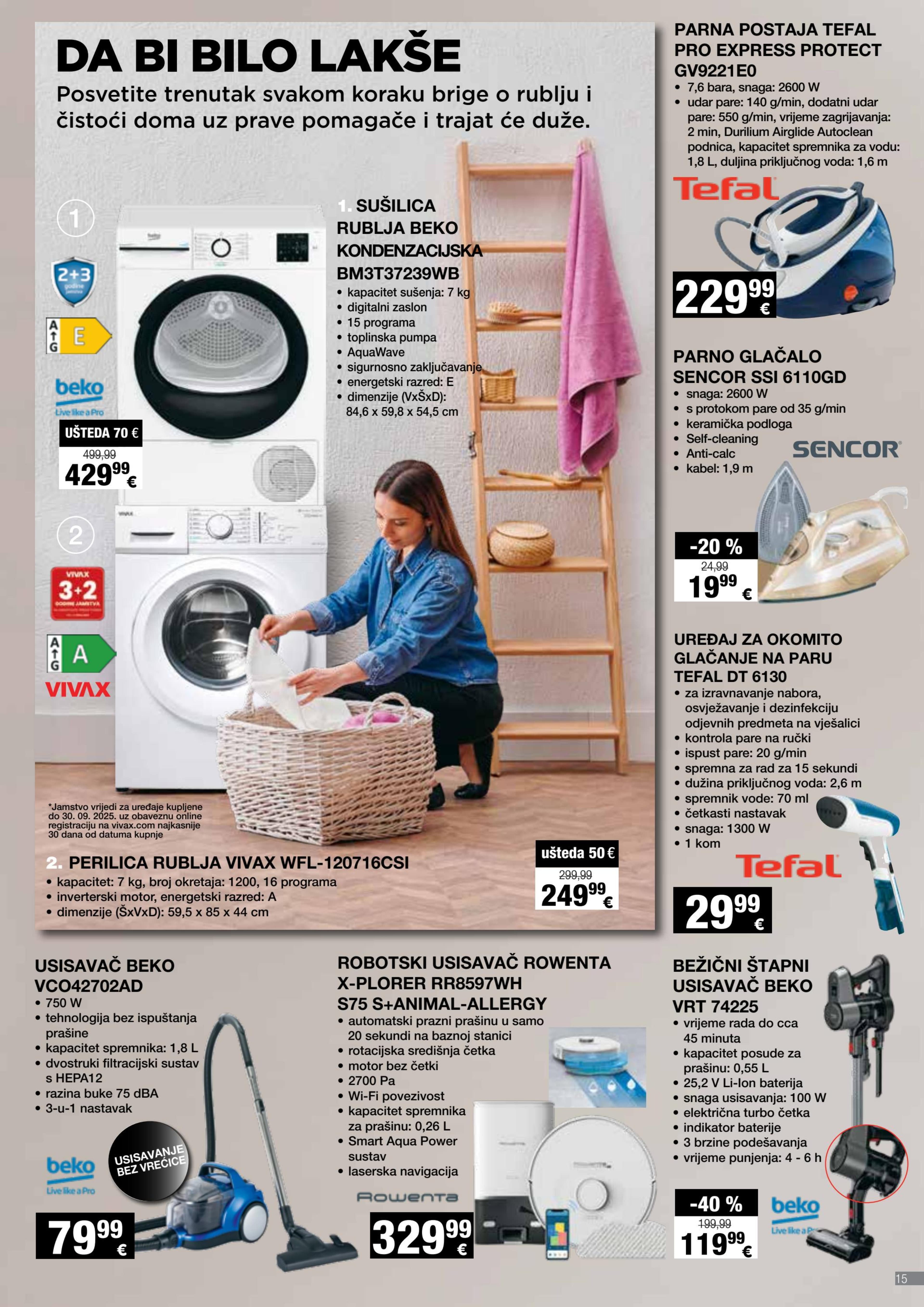 Page from catalog: Kućanstvo