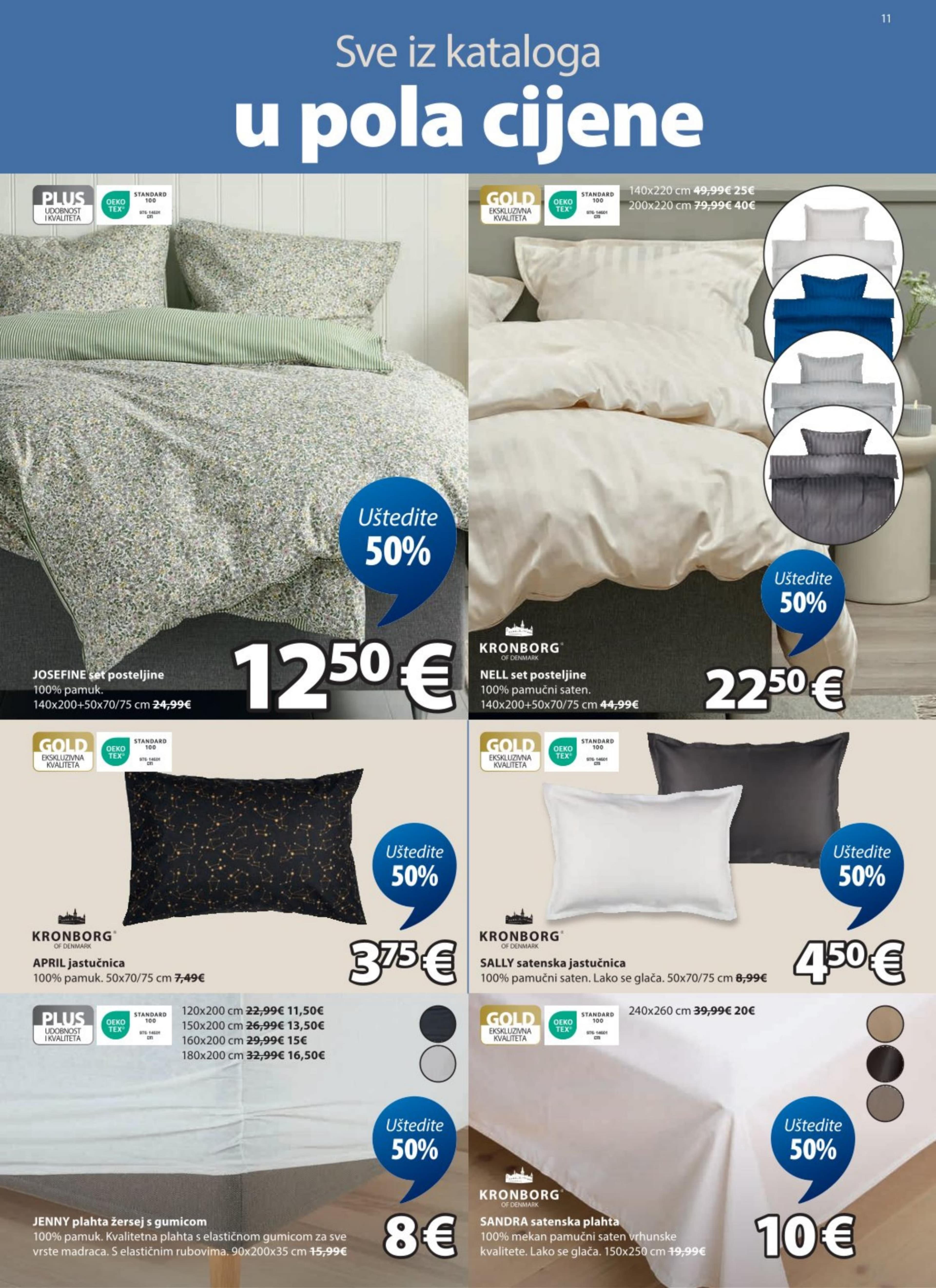 Page from catalog: Sve u pola cijene