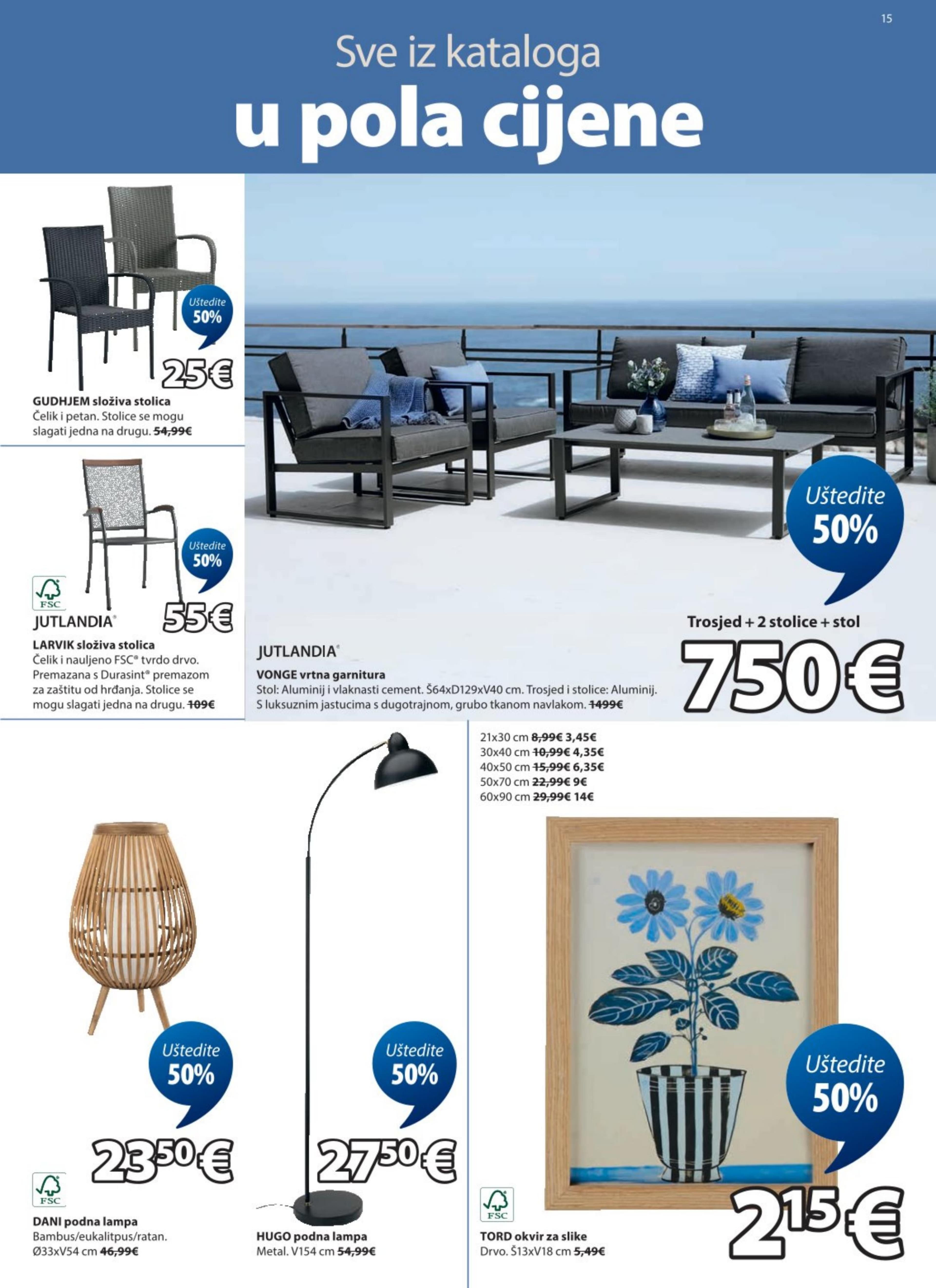 Page from catalog: Sve u pola cijene