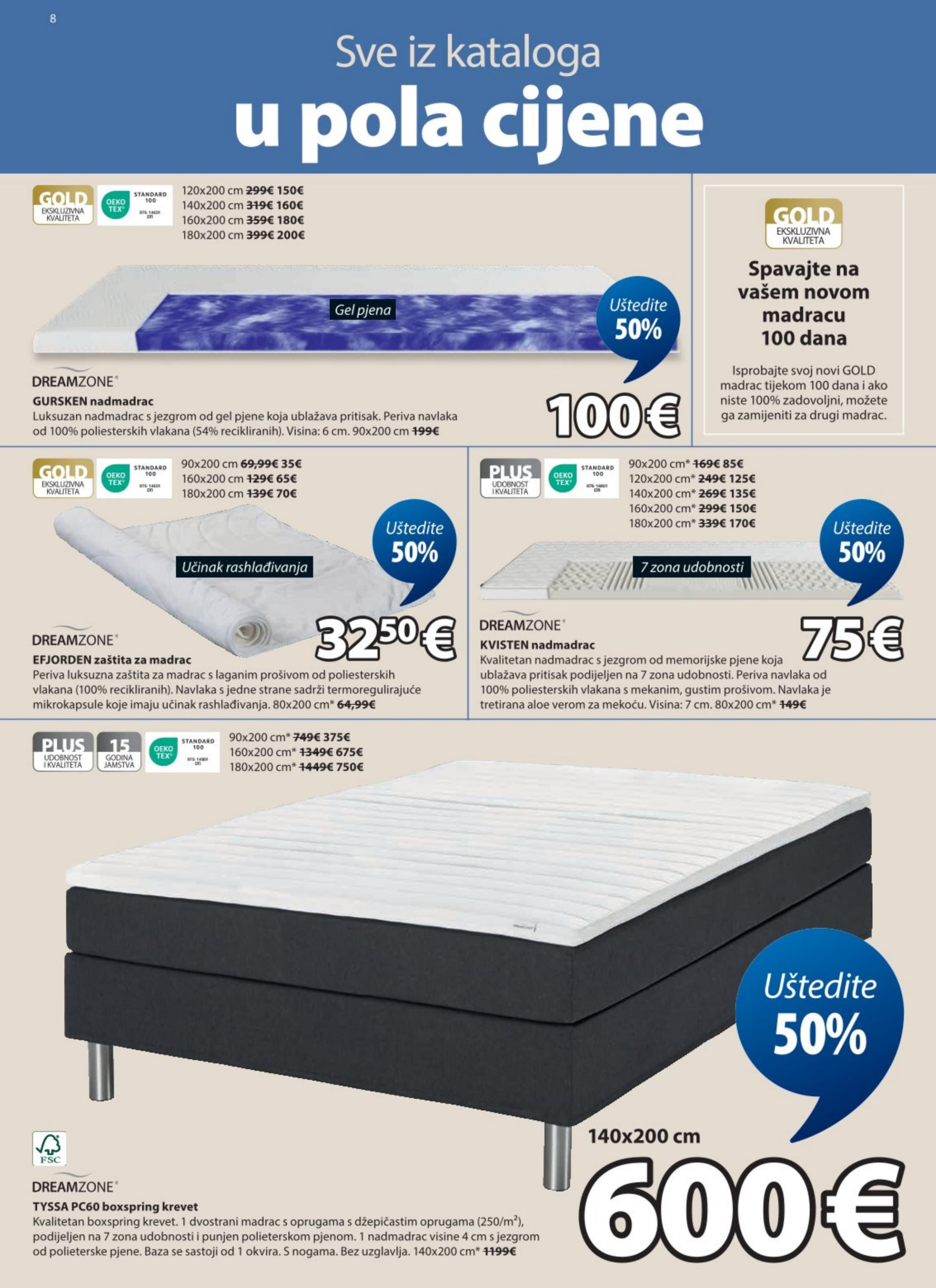 Page from catalog: Sve u pola cijene