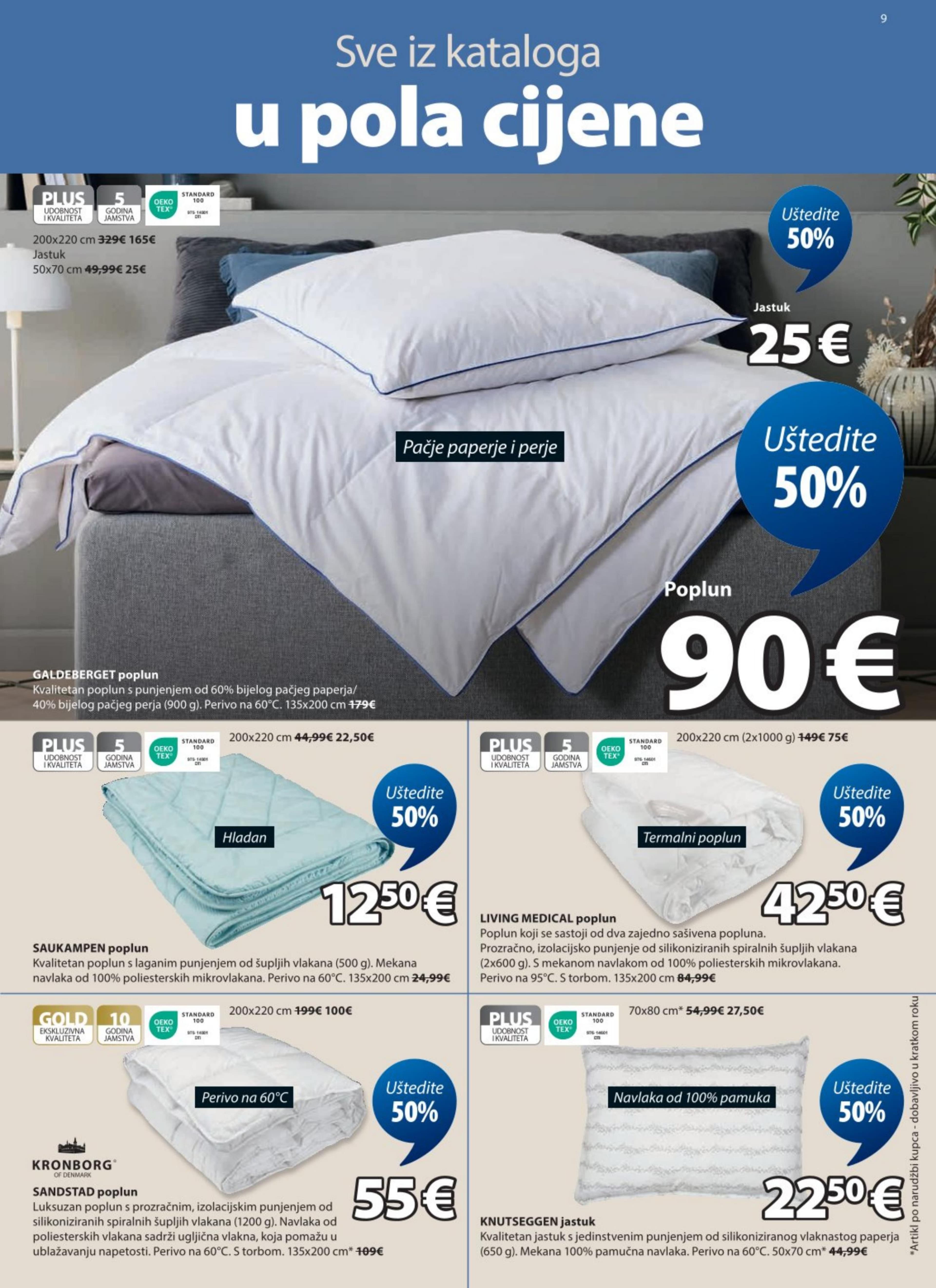 Page from catalog: Sve u pola cijene