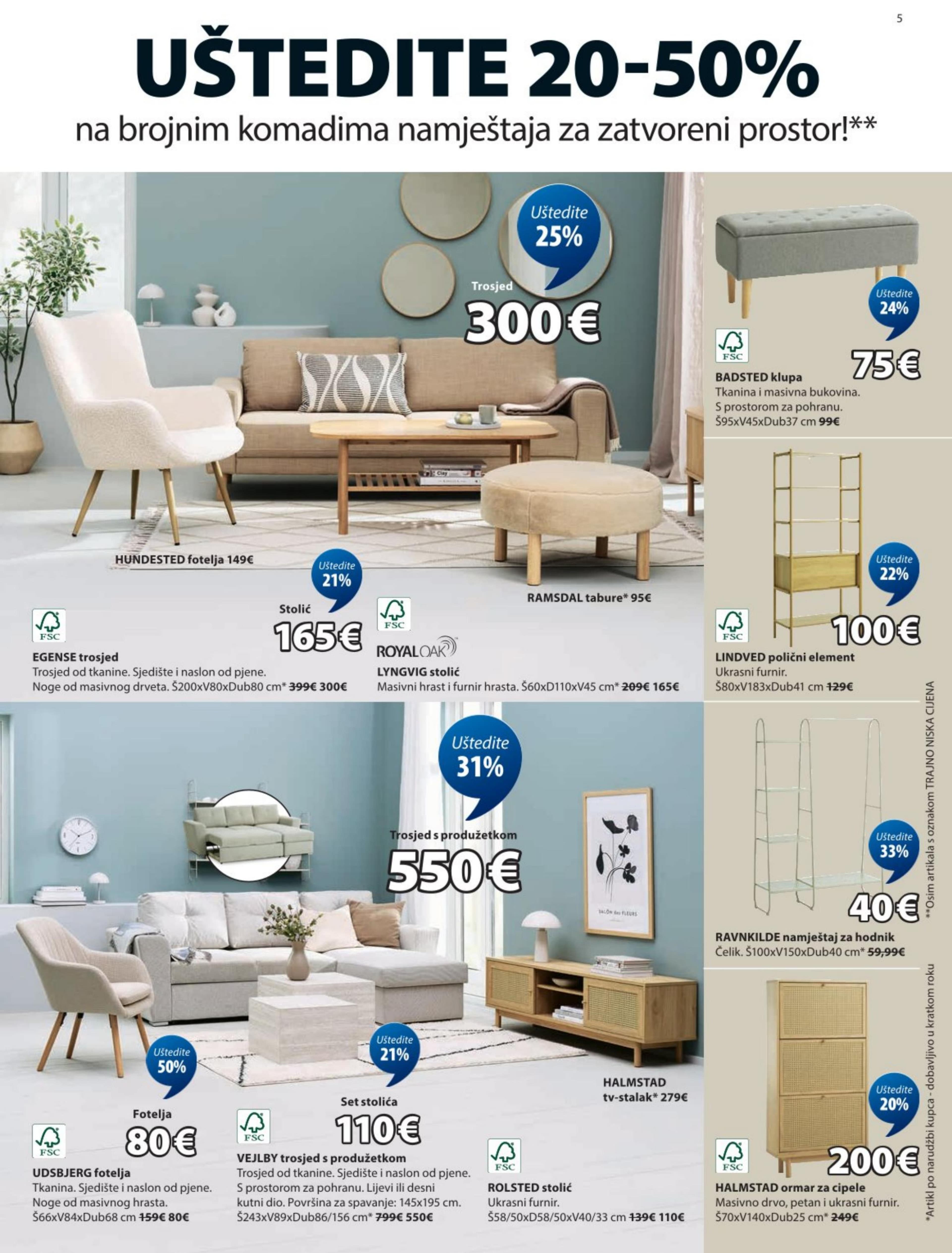 Page from catalog: Akcijska ponuda