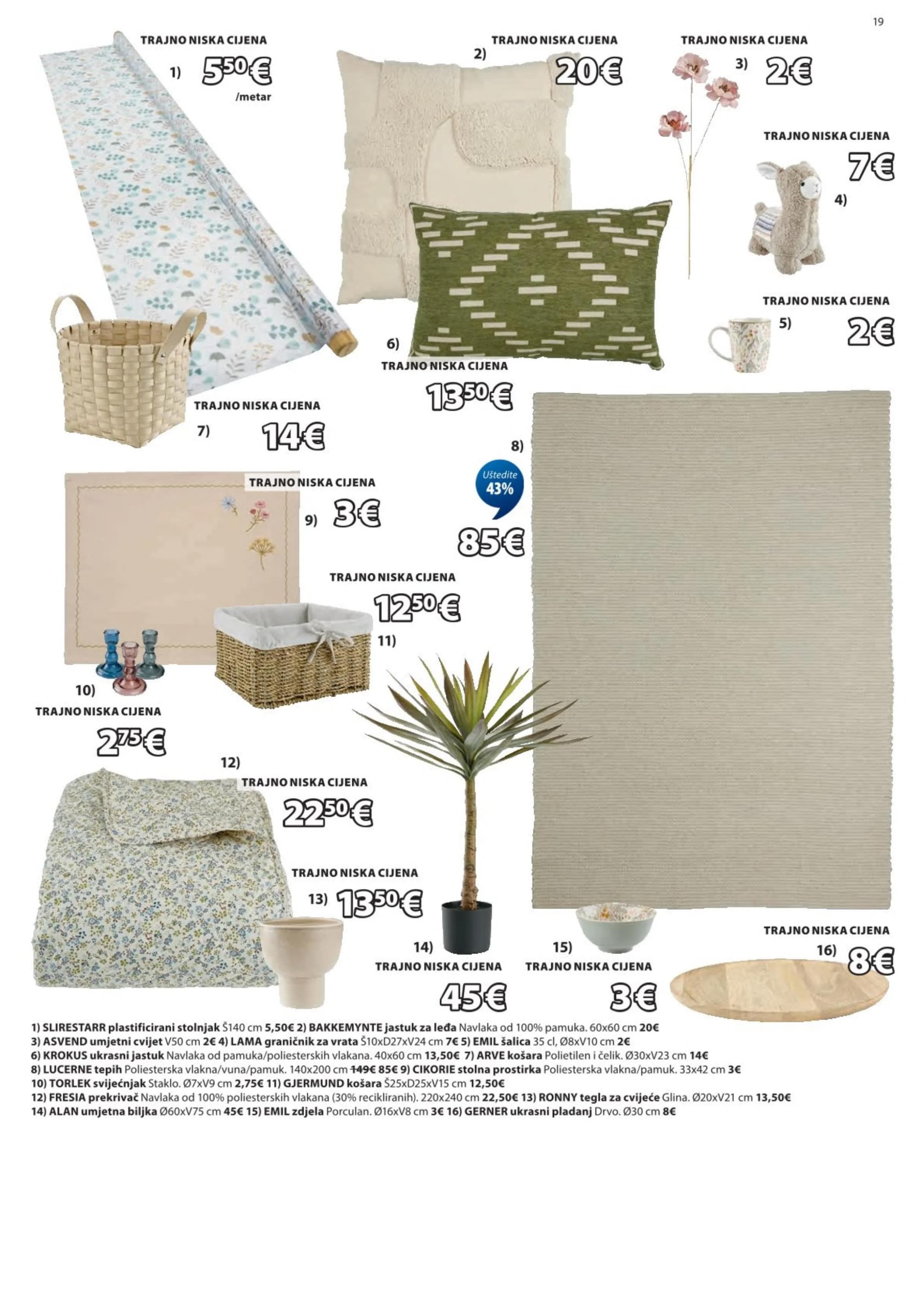Page from catalog: Akcijska ponuda