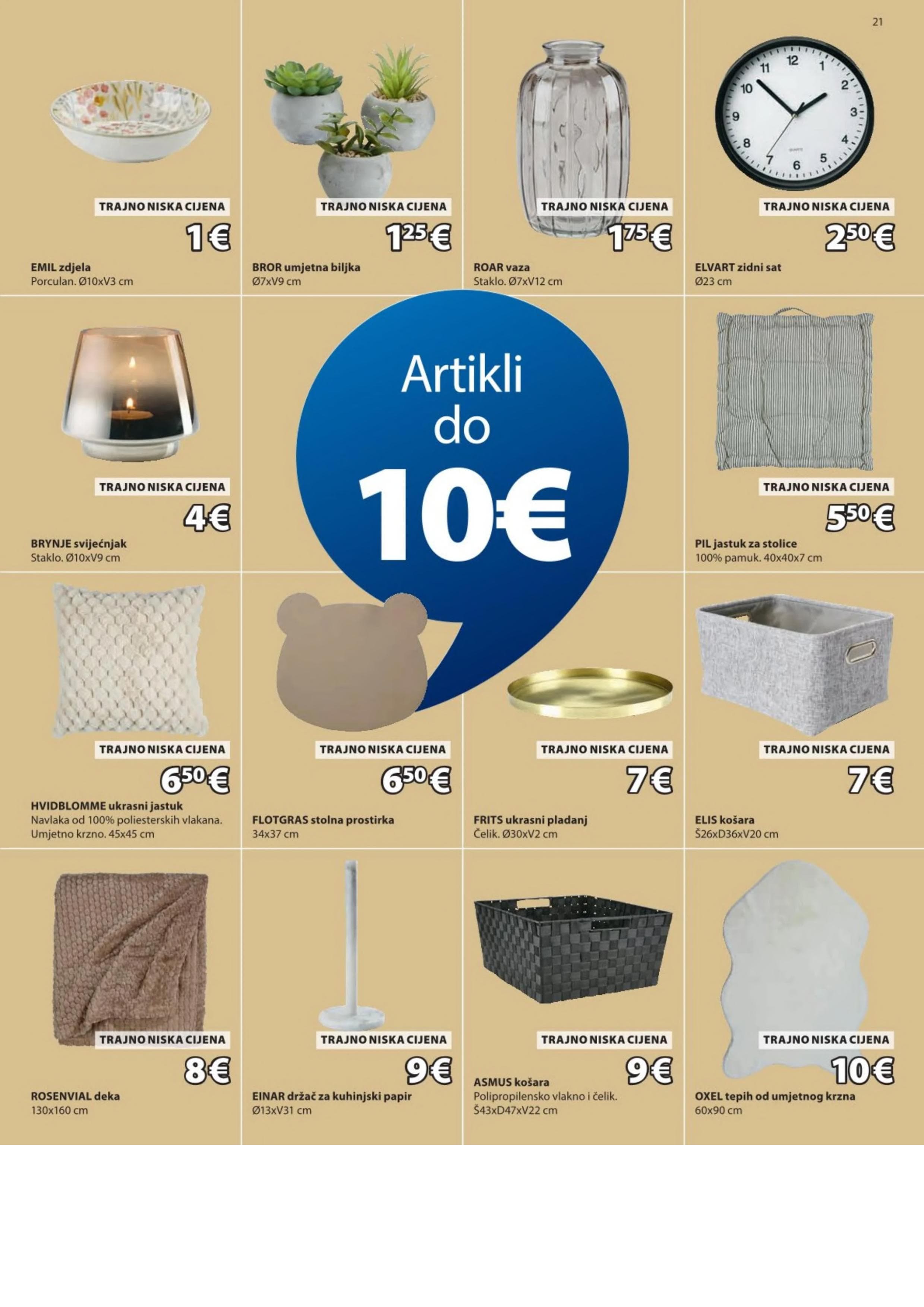 Page from catalog: Akcijska ponuda