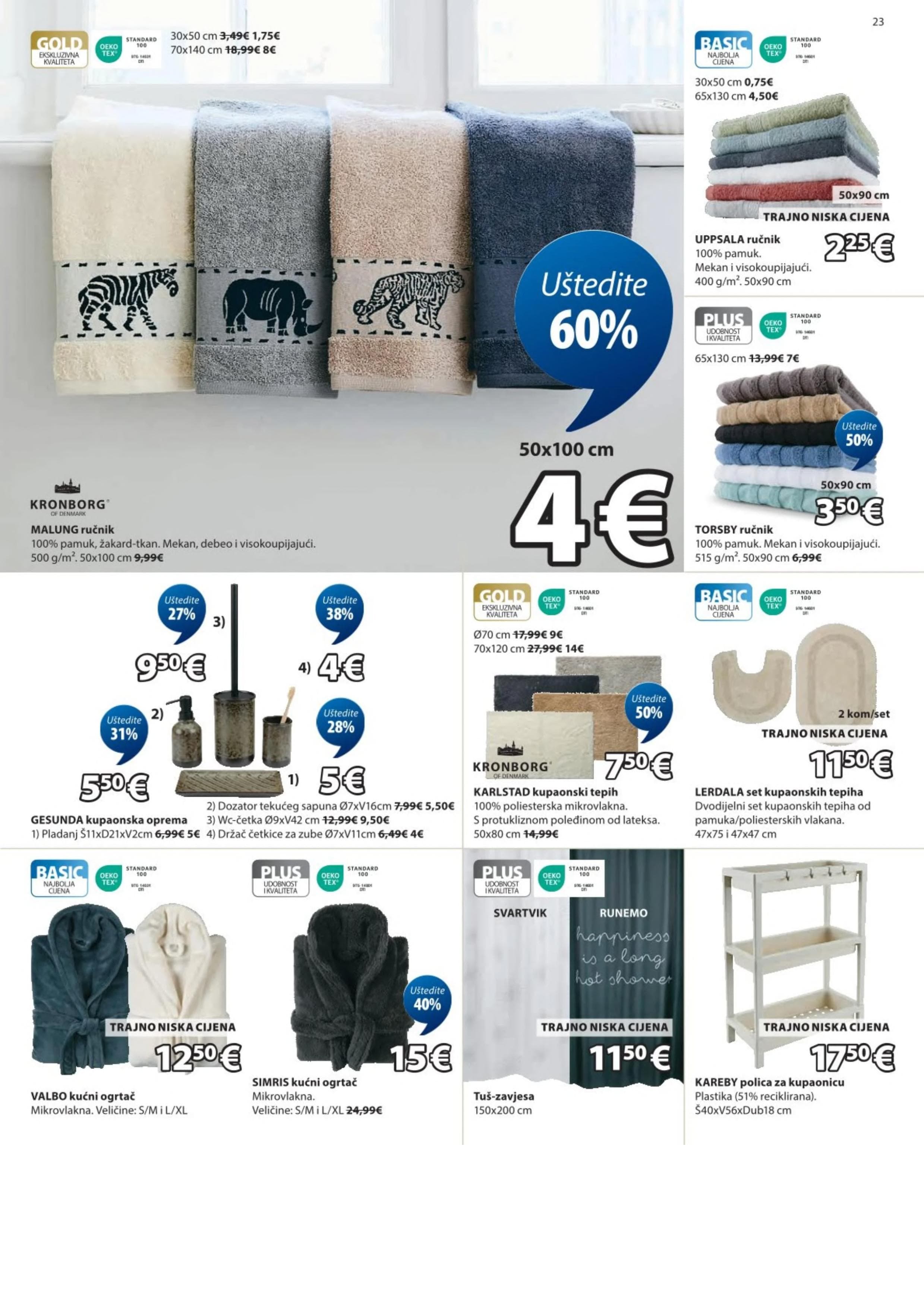 Page from catalog: Akcijska ponuda