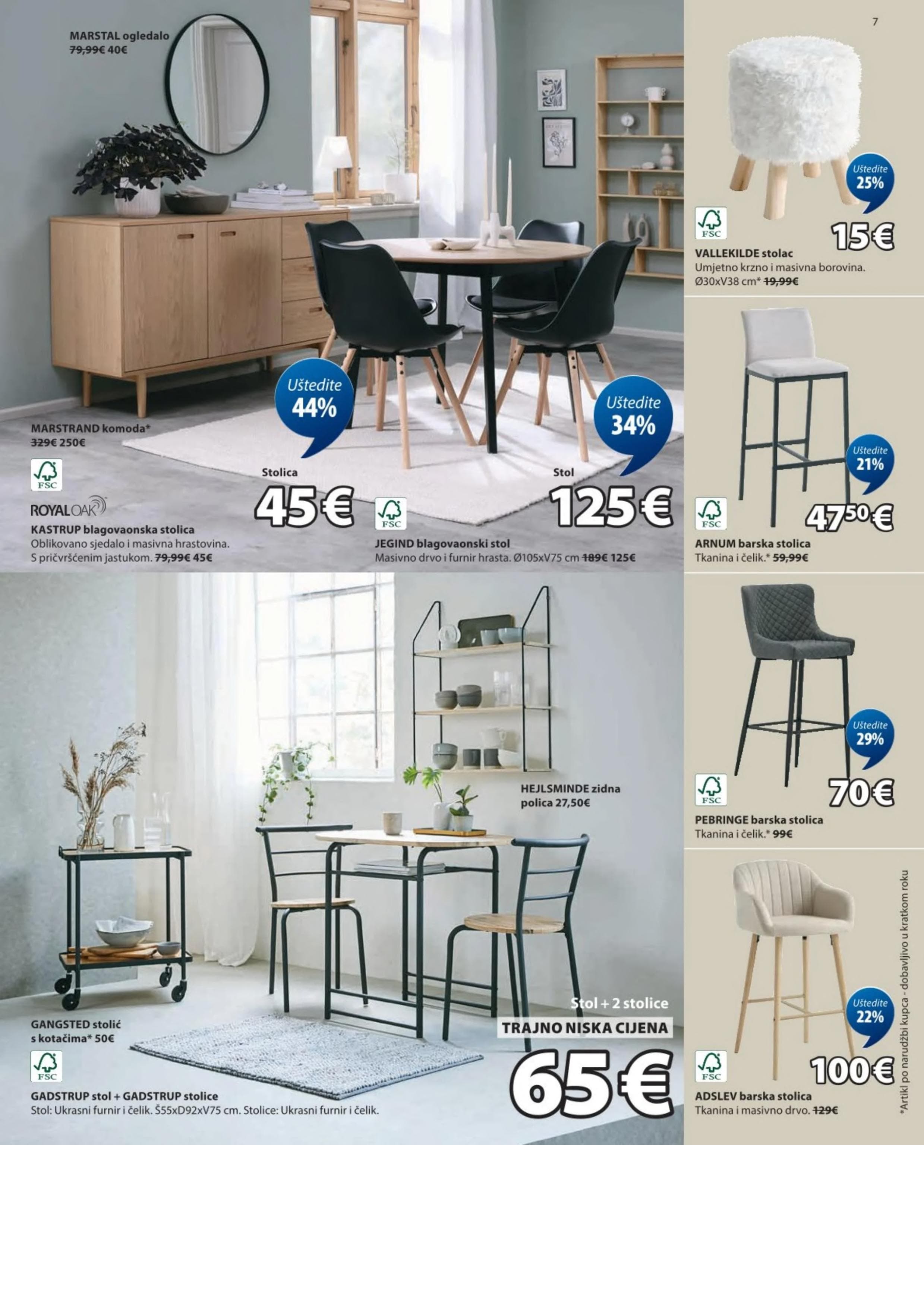 Page from catalog: Akcijska ponuda