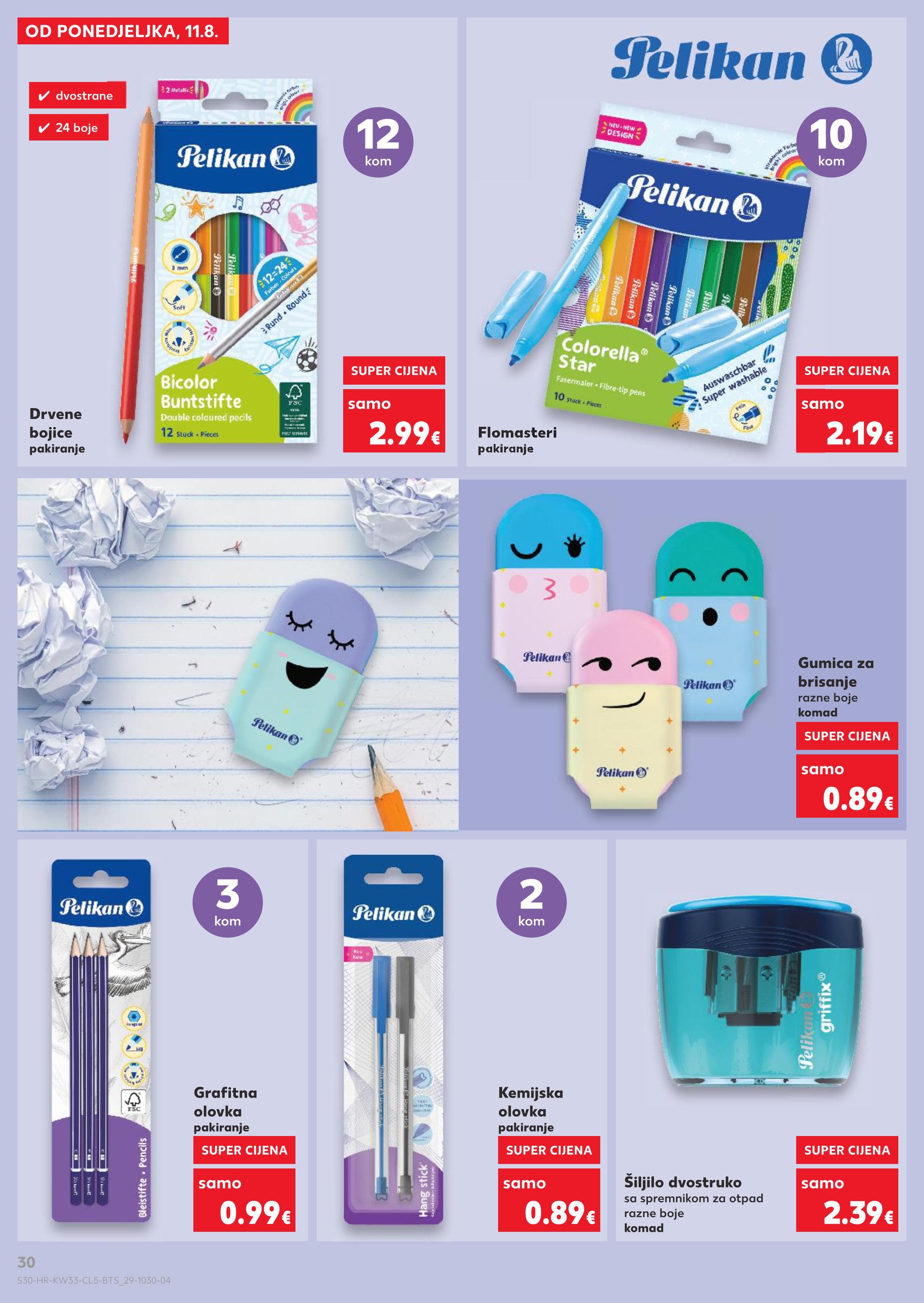 Page from catalog: Sve za školu