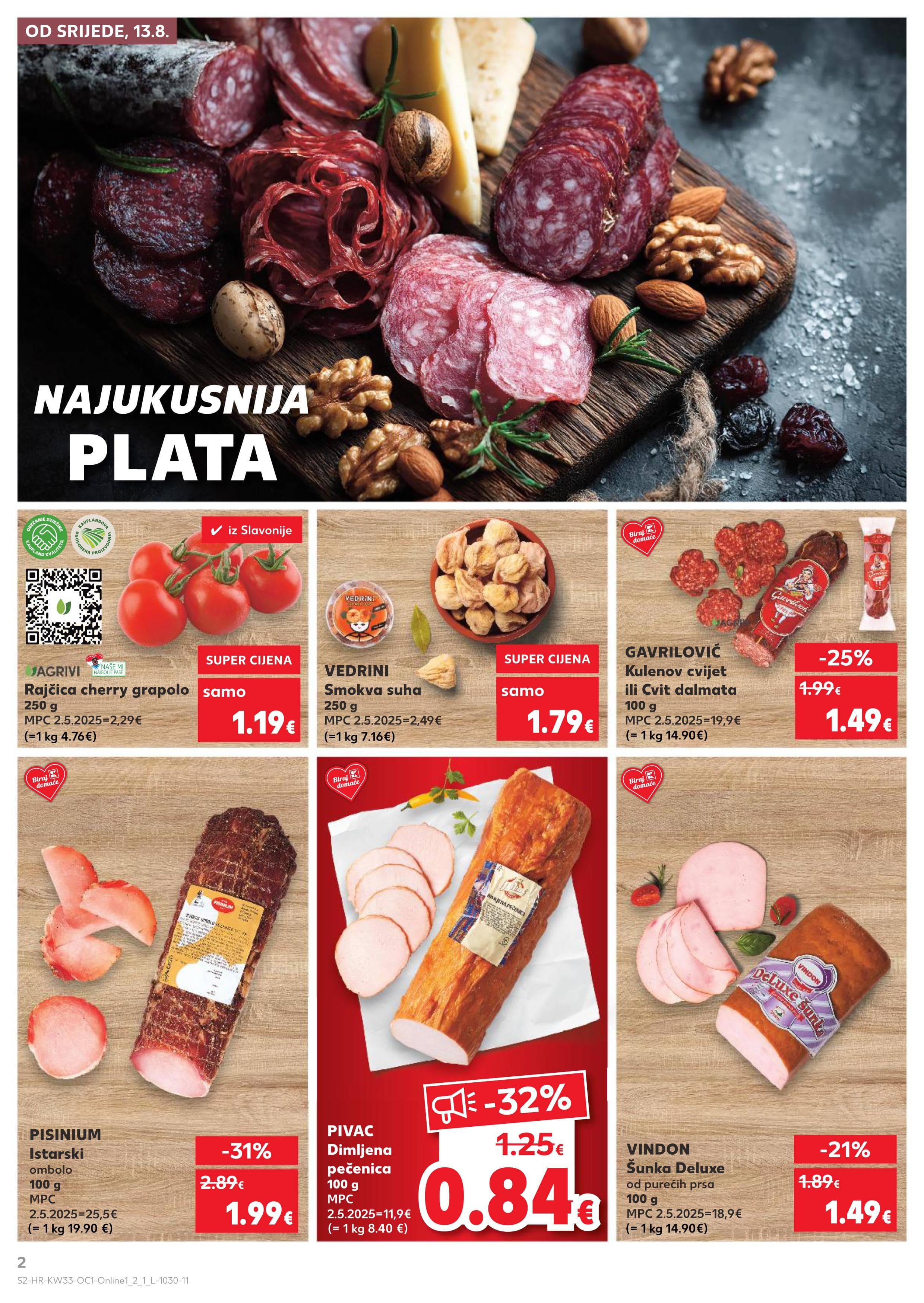 Page from catalog: Akcijska ponuda