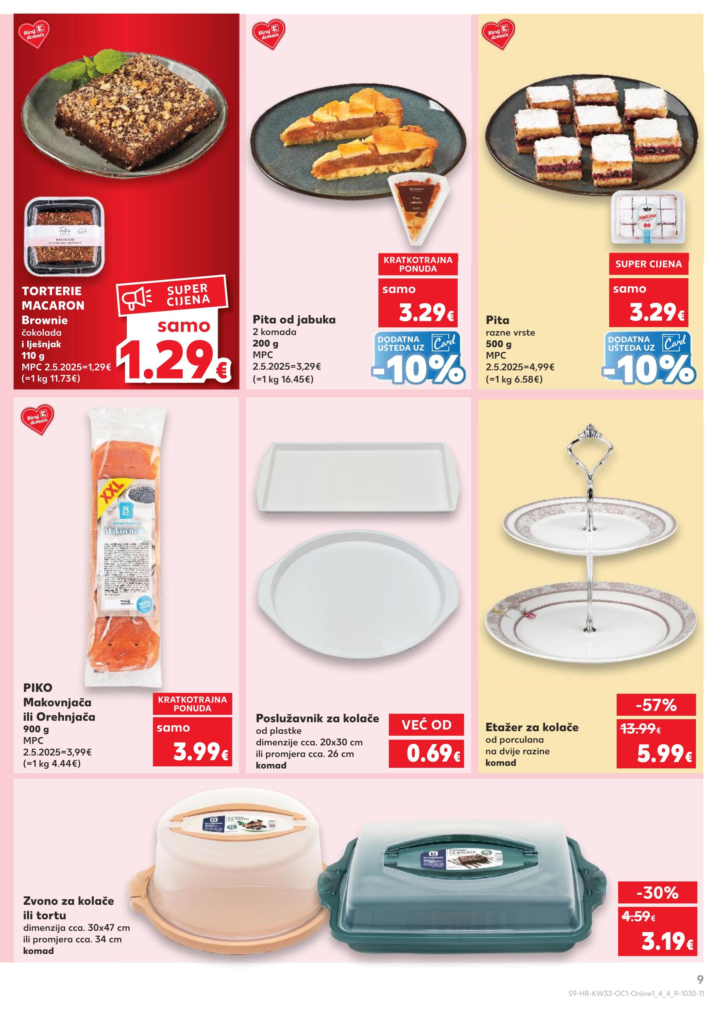 Page from catalog: Akcijska ponuda