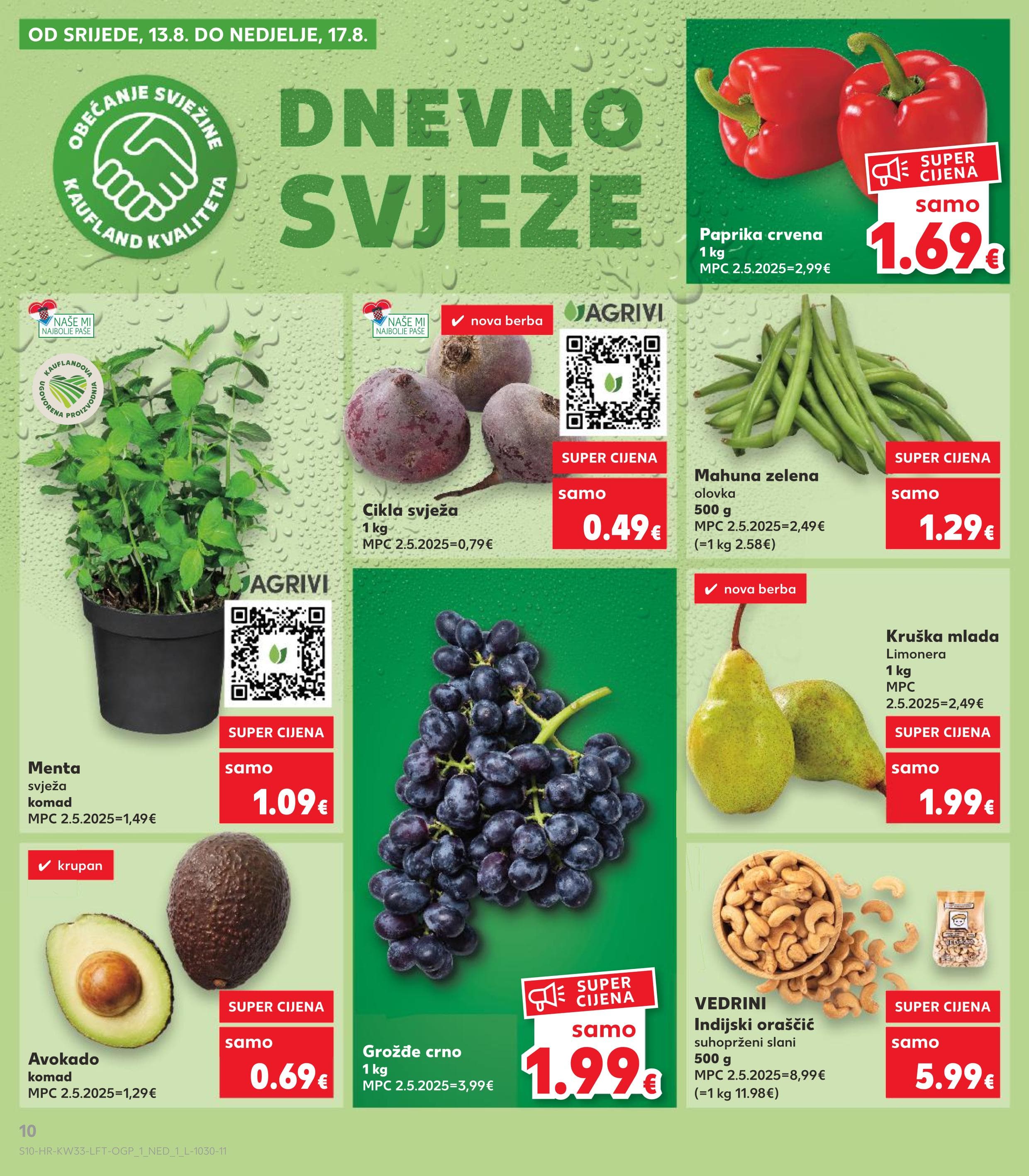 Page from catalog: Akcijska ponuda