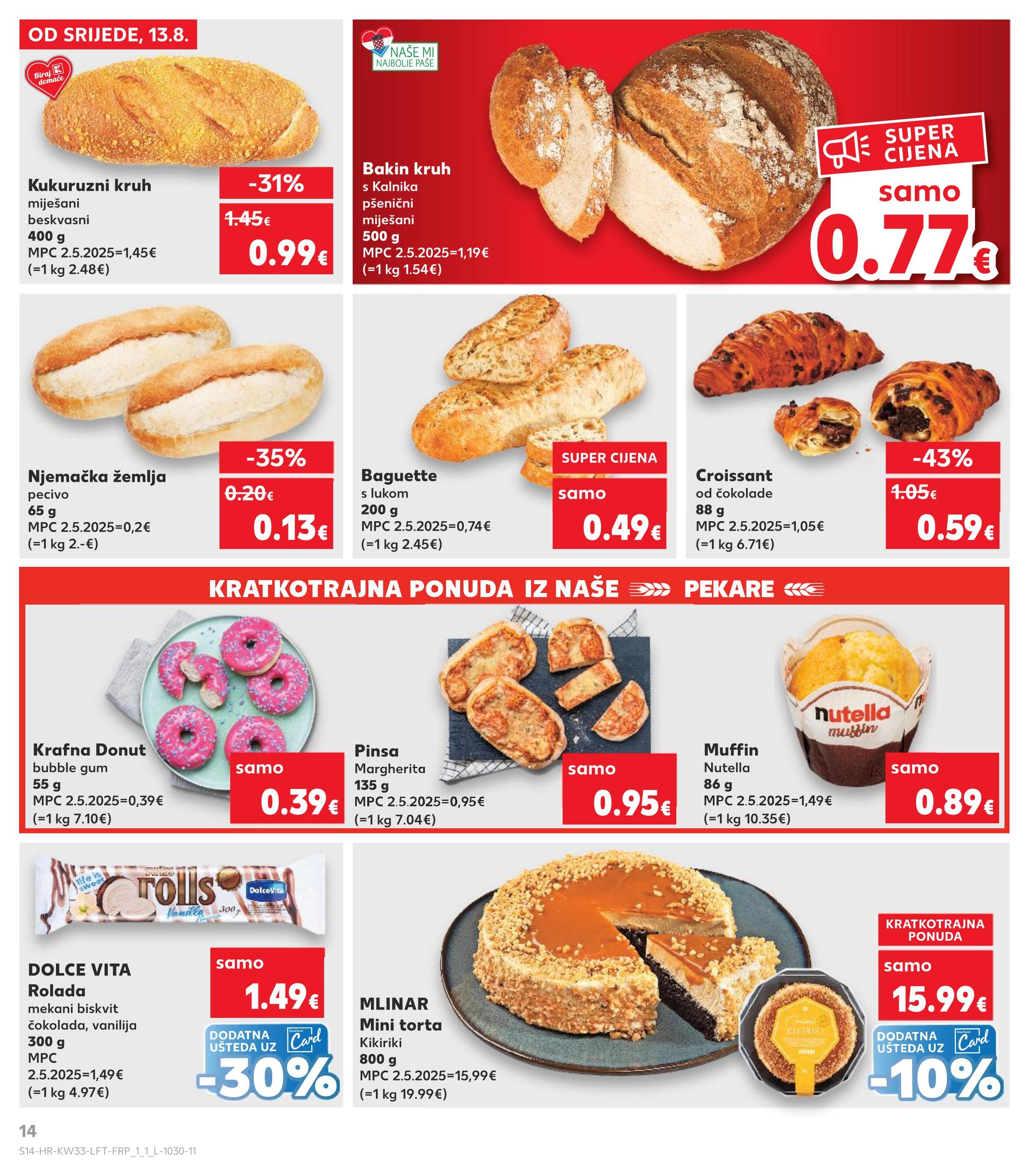 Page from catalog: Akcijska ponuda