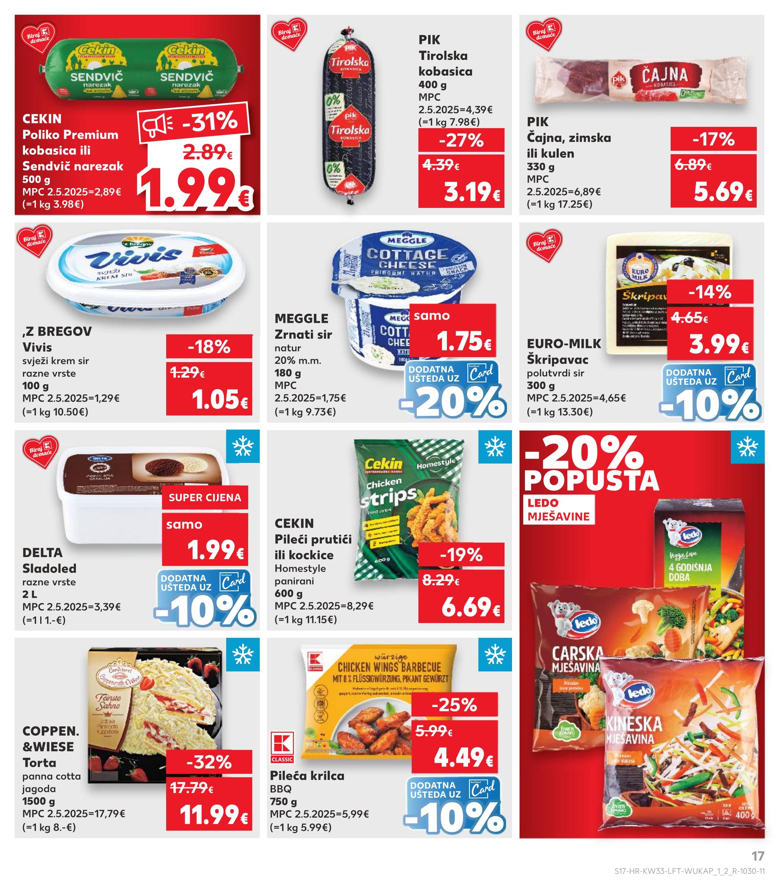 Page from catalog: Akcijska ponuda