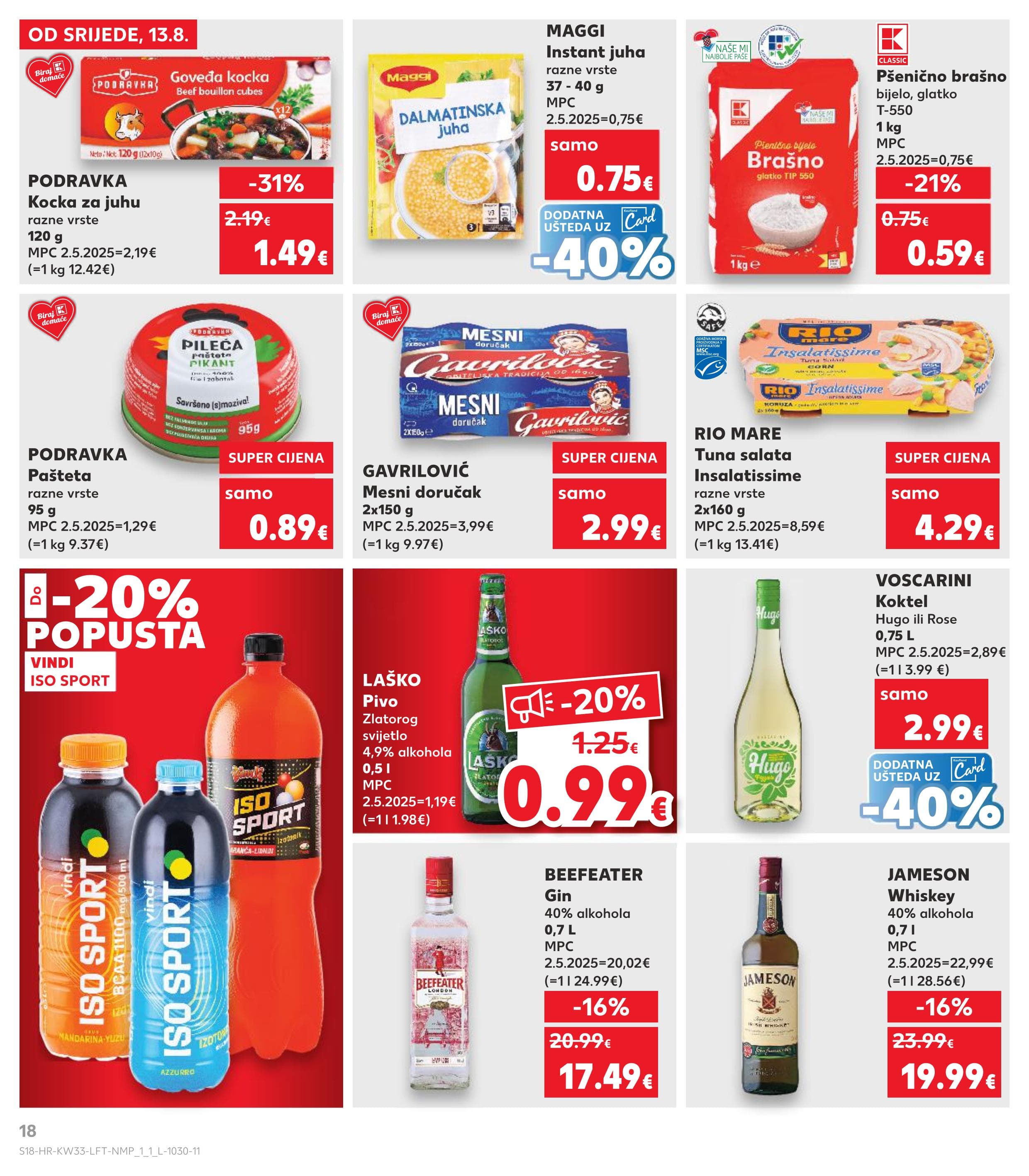 Page from catalog: Akcijska ponuda
