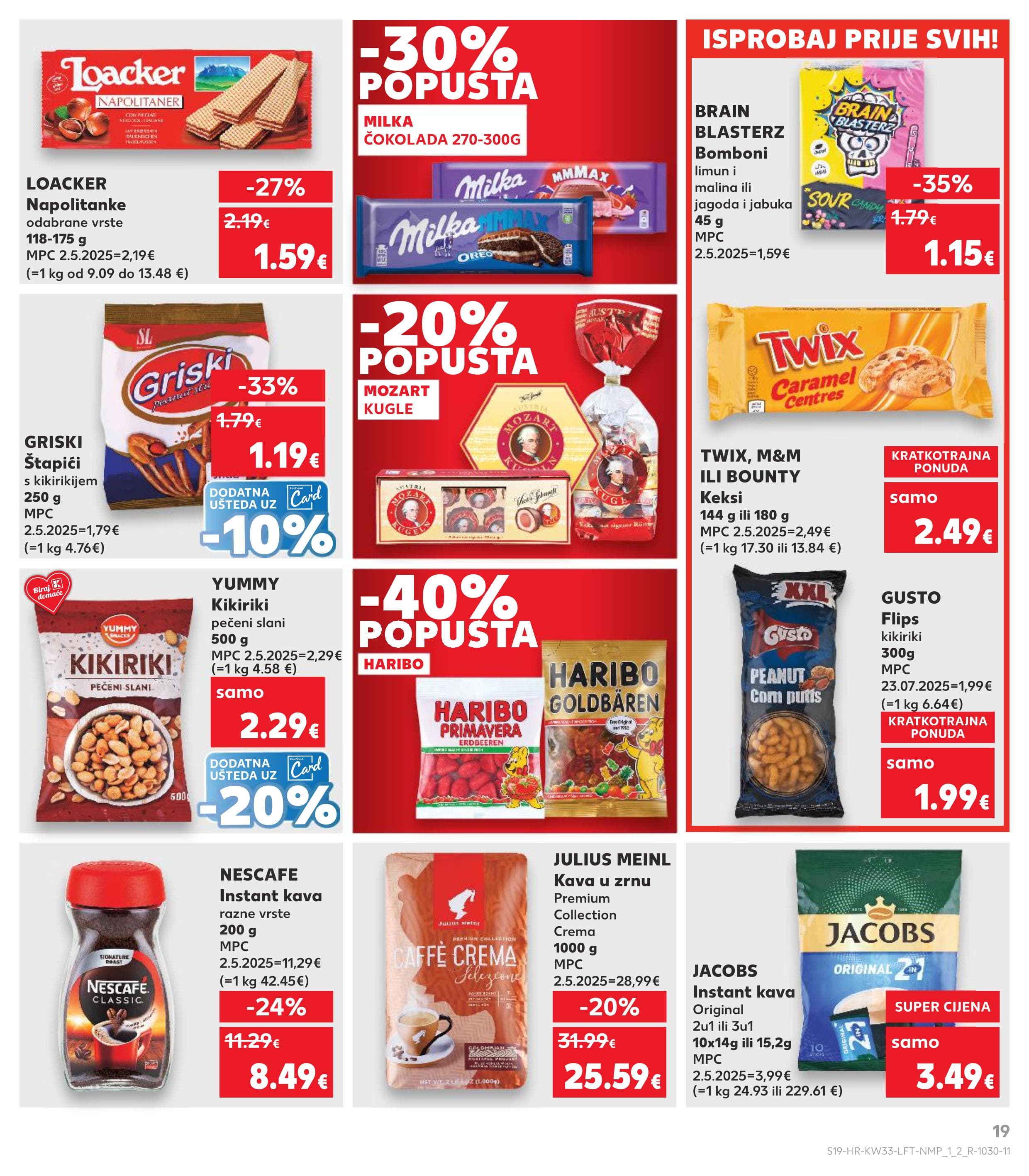 Page from catalog: Akcijska ponuda