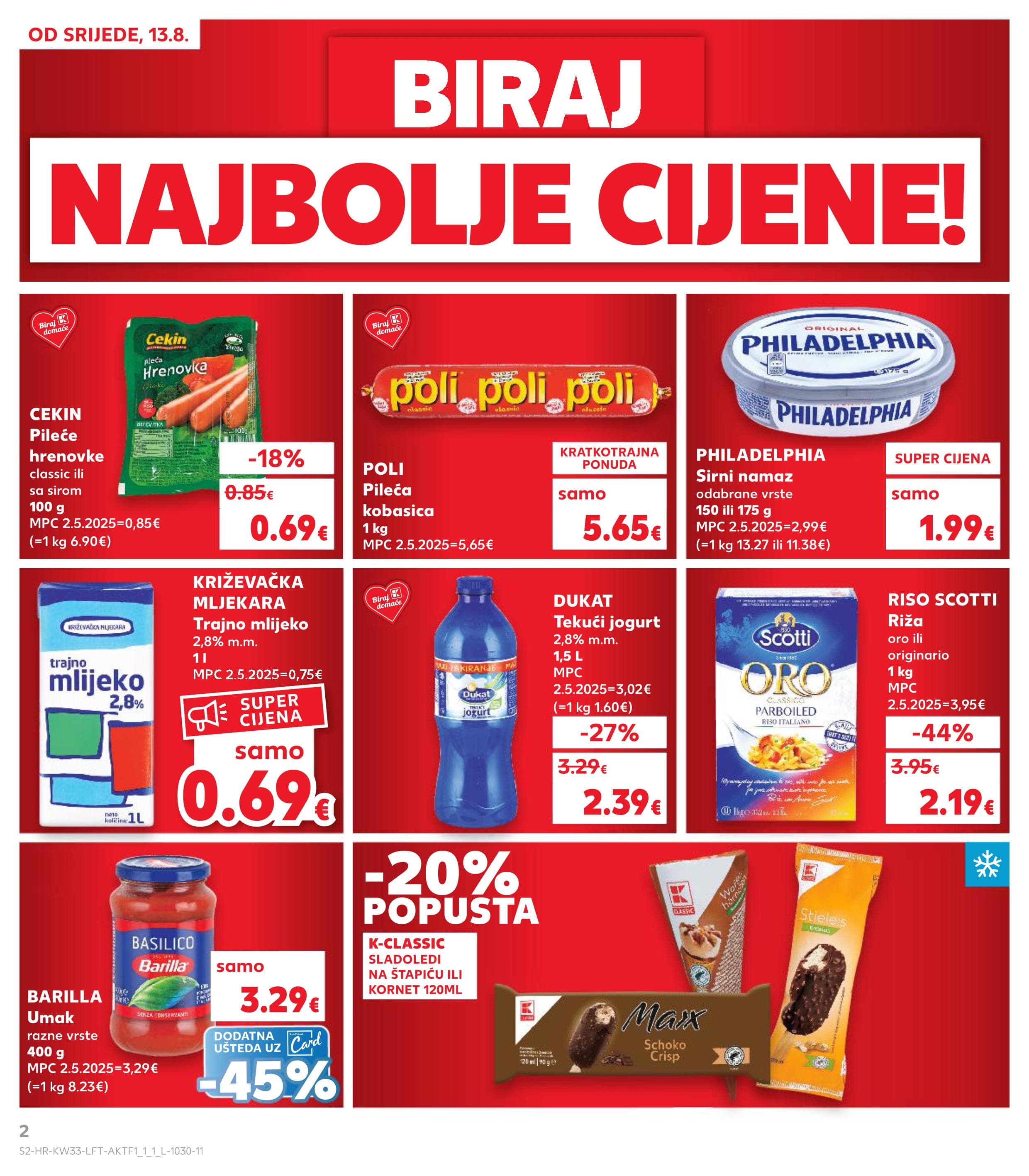 Page from catalog: Akcijska ponuda
