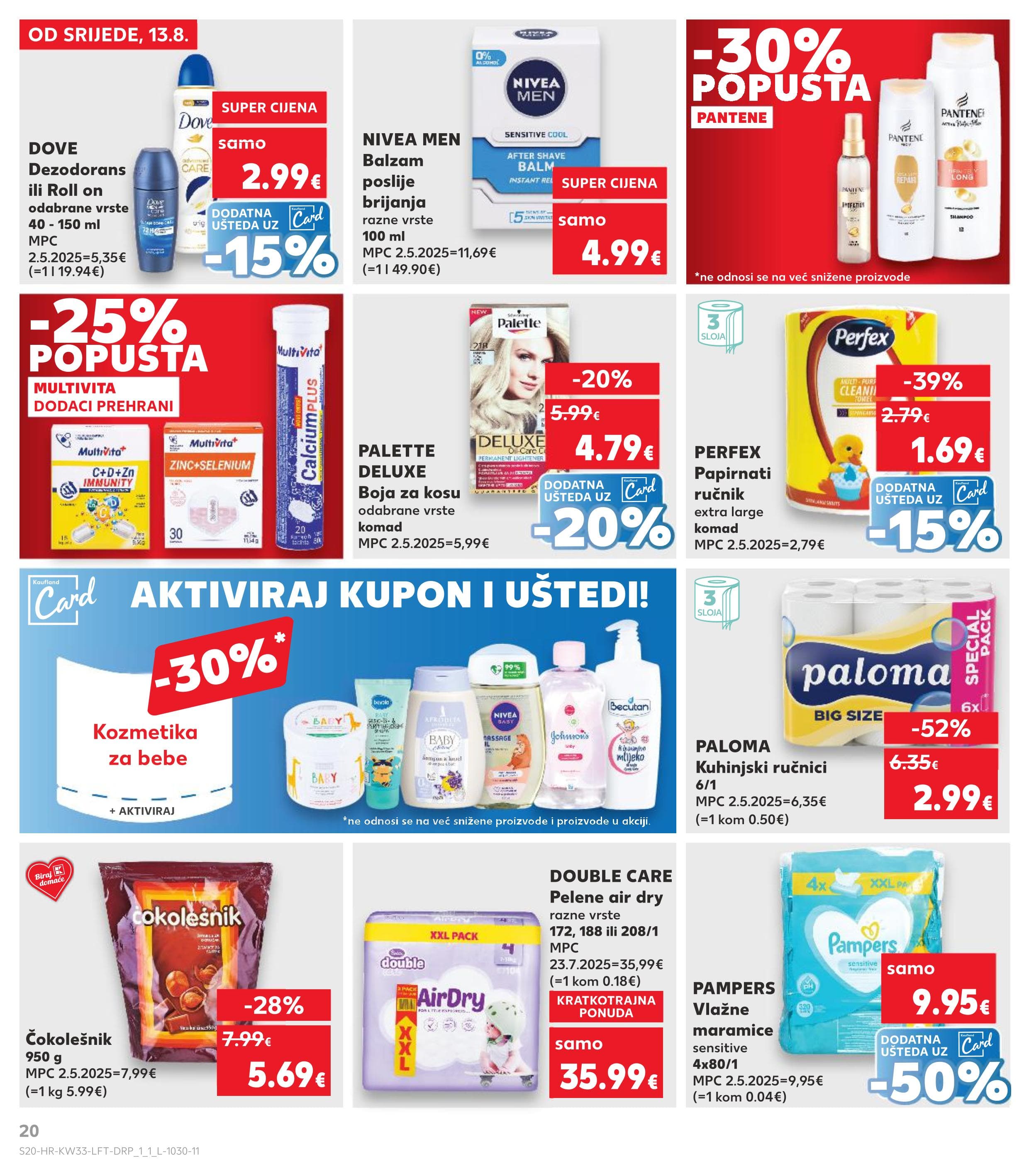 Page from catalog: Akcijska ponuda