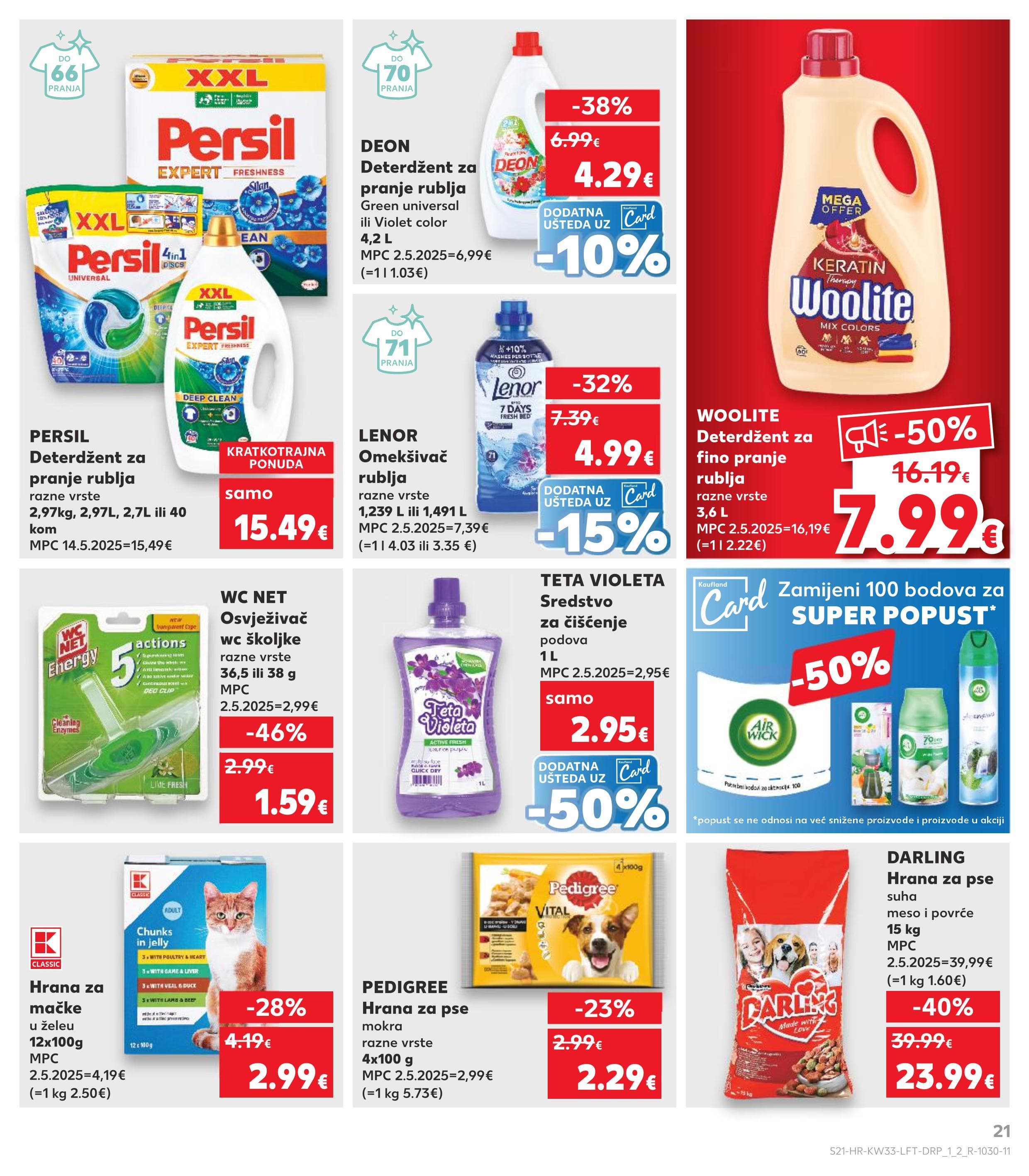Page from catalog: Akcijska ponuda